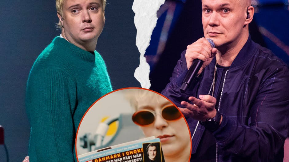 Andreas Odbjerg tager pis på Kato - og ugeblade - i sin nyeste musikvideo.