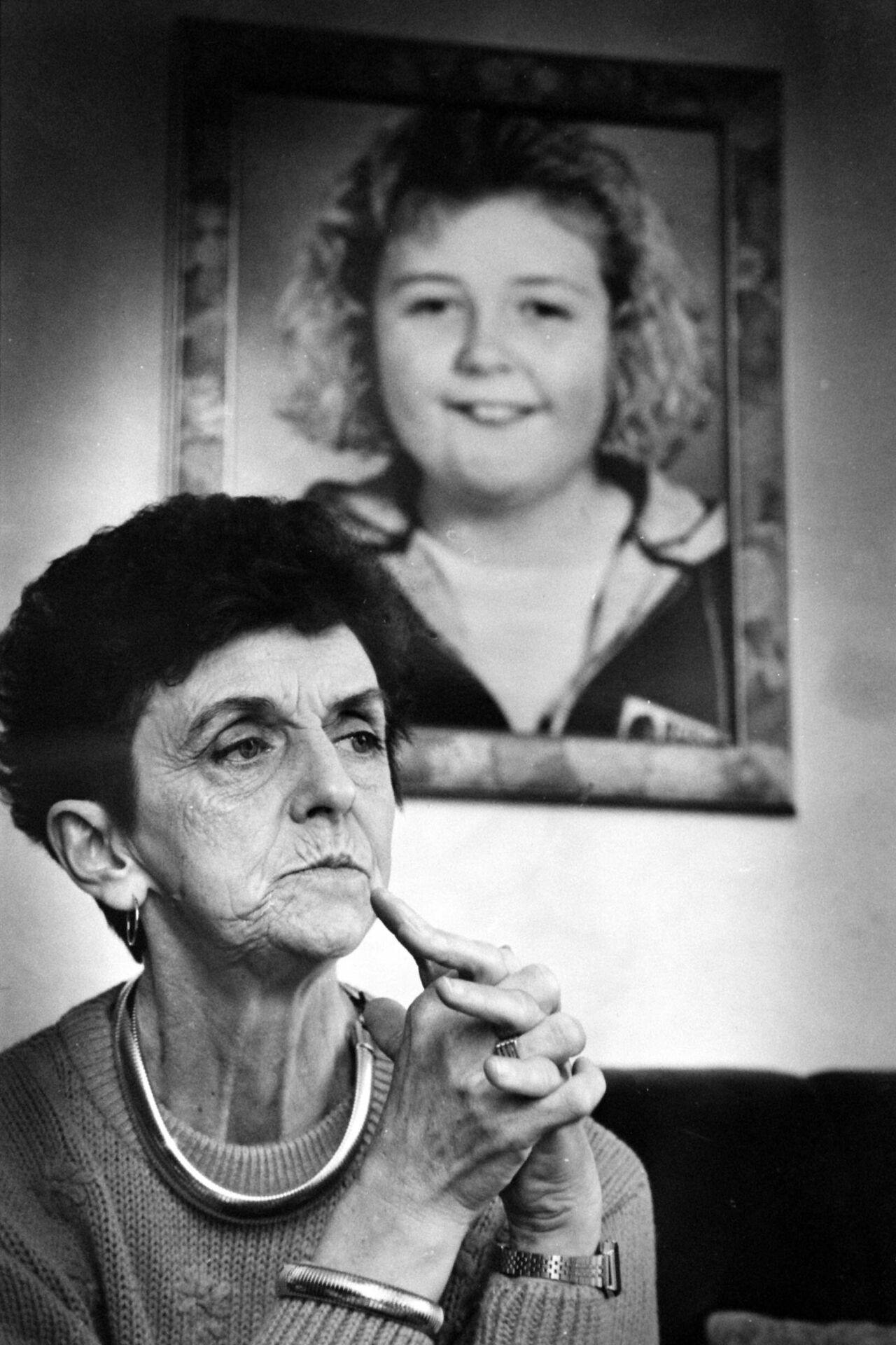 Birthe Hansen, mor til Susan Hansen, der blev myrdet i januar 1992.