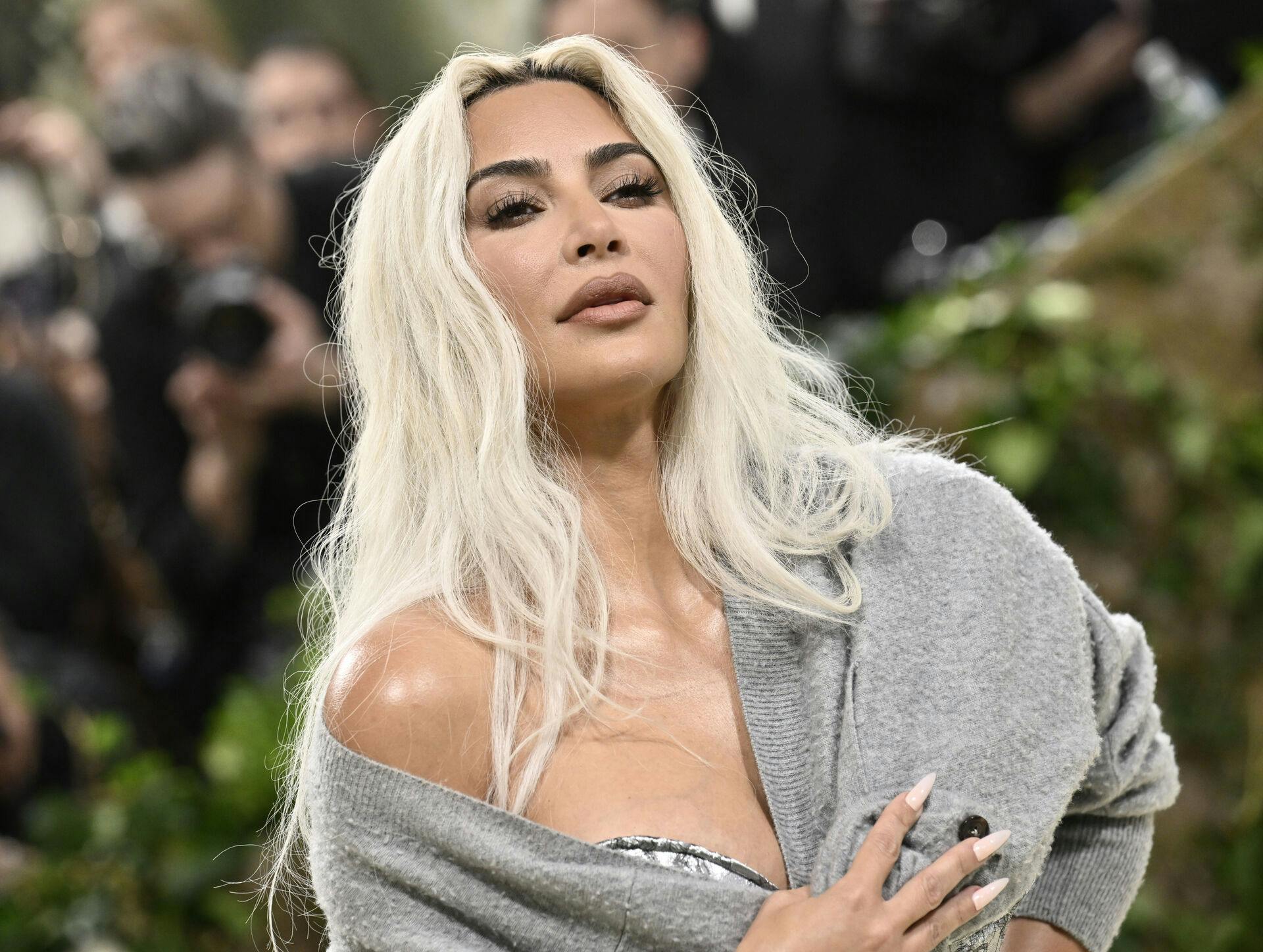 Kim Kardashian til årets Met Gala i New York.