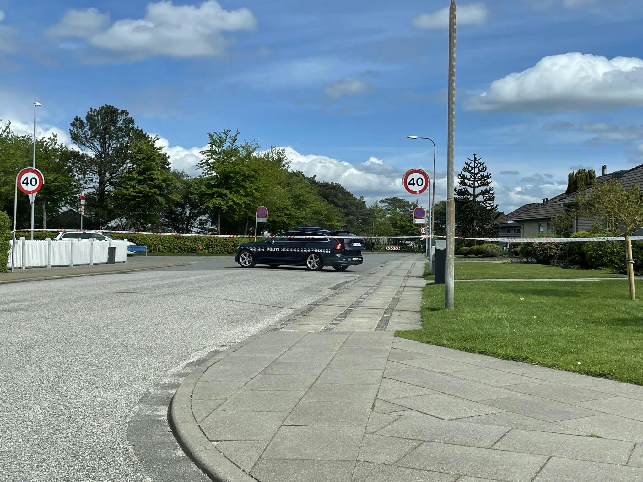 En skole i Esbjerg er evakueret efter en bombetrussel.