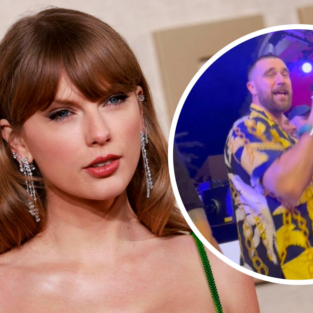 Travis Kelce er ikke bleg for at sluge en bajer eller to.