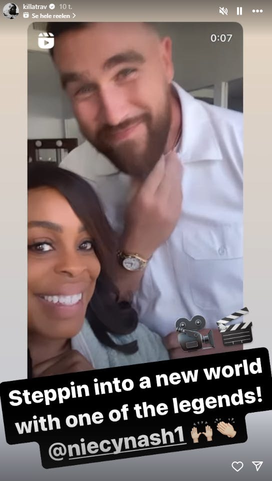Niecy Nash og Travis Kelce spiller sammen i den kommende horror-serie "Grotesquerie".