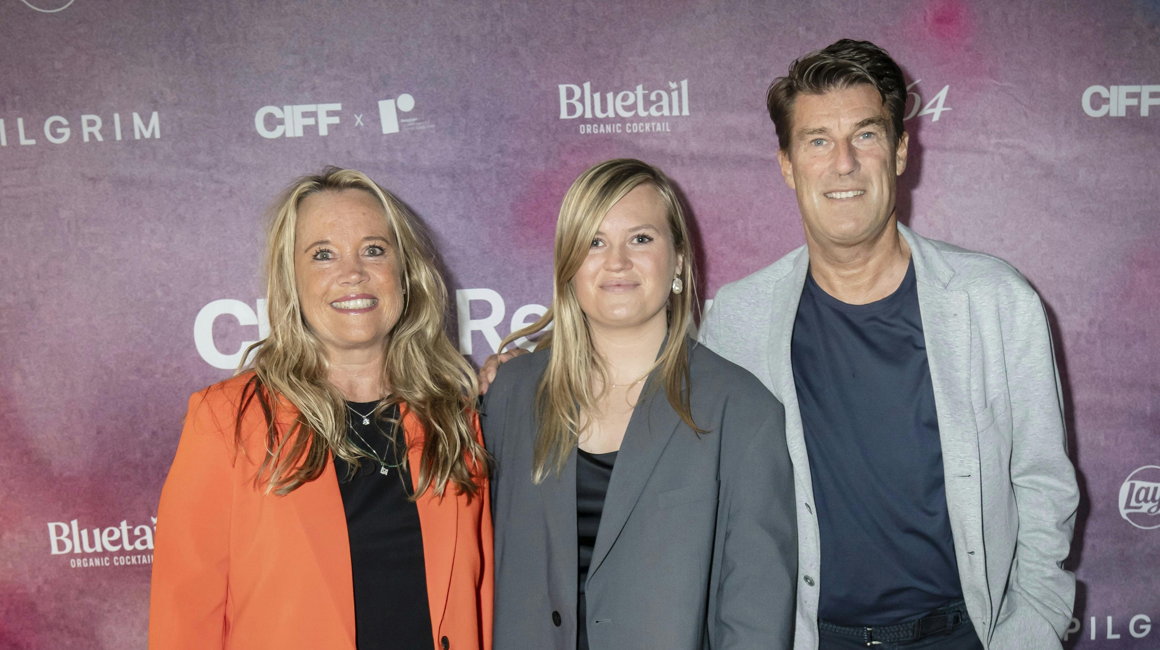 Siw, Rebecca og Michael Laudrup.