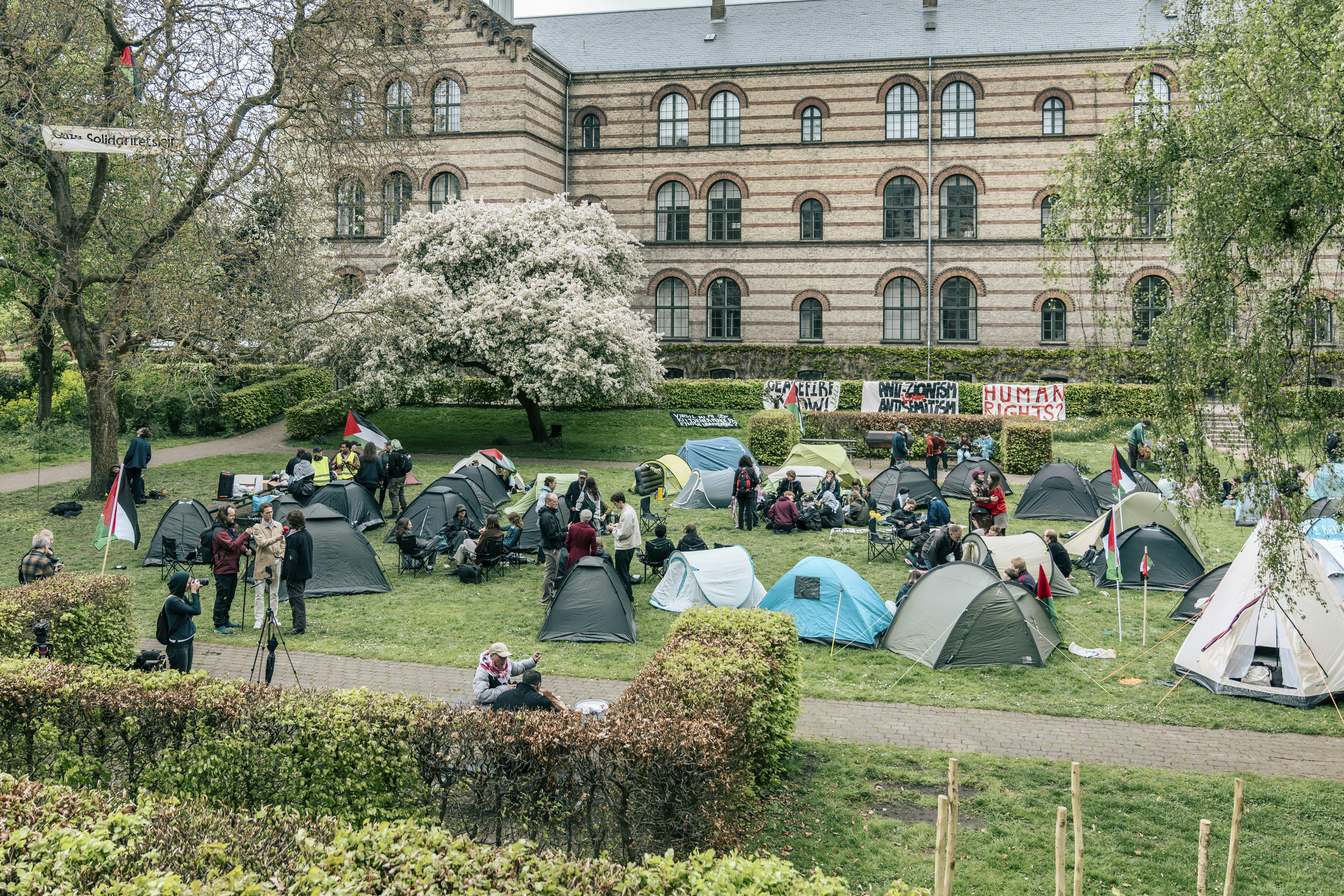 Mandagens første møde mellem organisationen og KU-ledelsen mundede ud i en aftale om et nyt møde. (Arkivfoto).