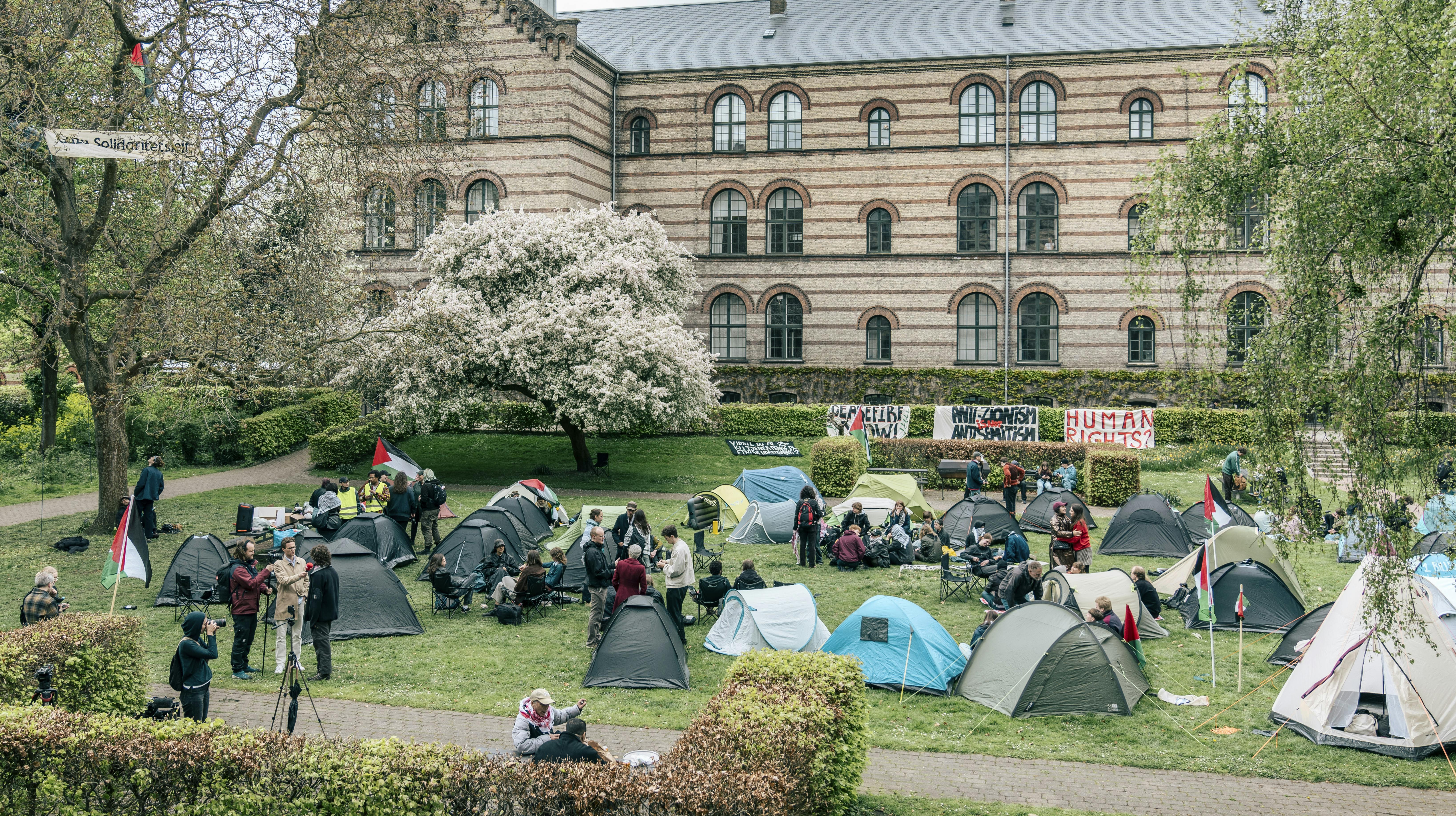 Mandagens første møde mellem organisationen og KU-ledelsen mundede ud i en aftale om et nyt møde. (Arkivfoto).