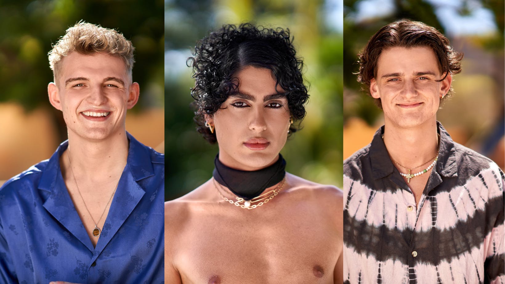 Victor, Sinan og Lukas er blandt deltagerne i sæson 20 af "Paradise Hotel", som har premiere 4. juni.