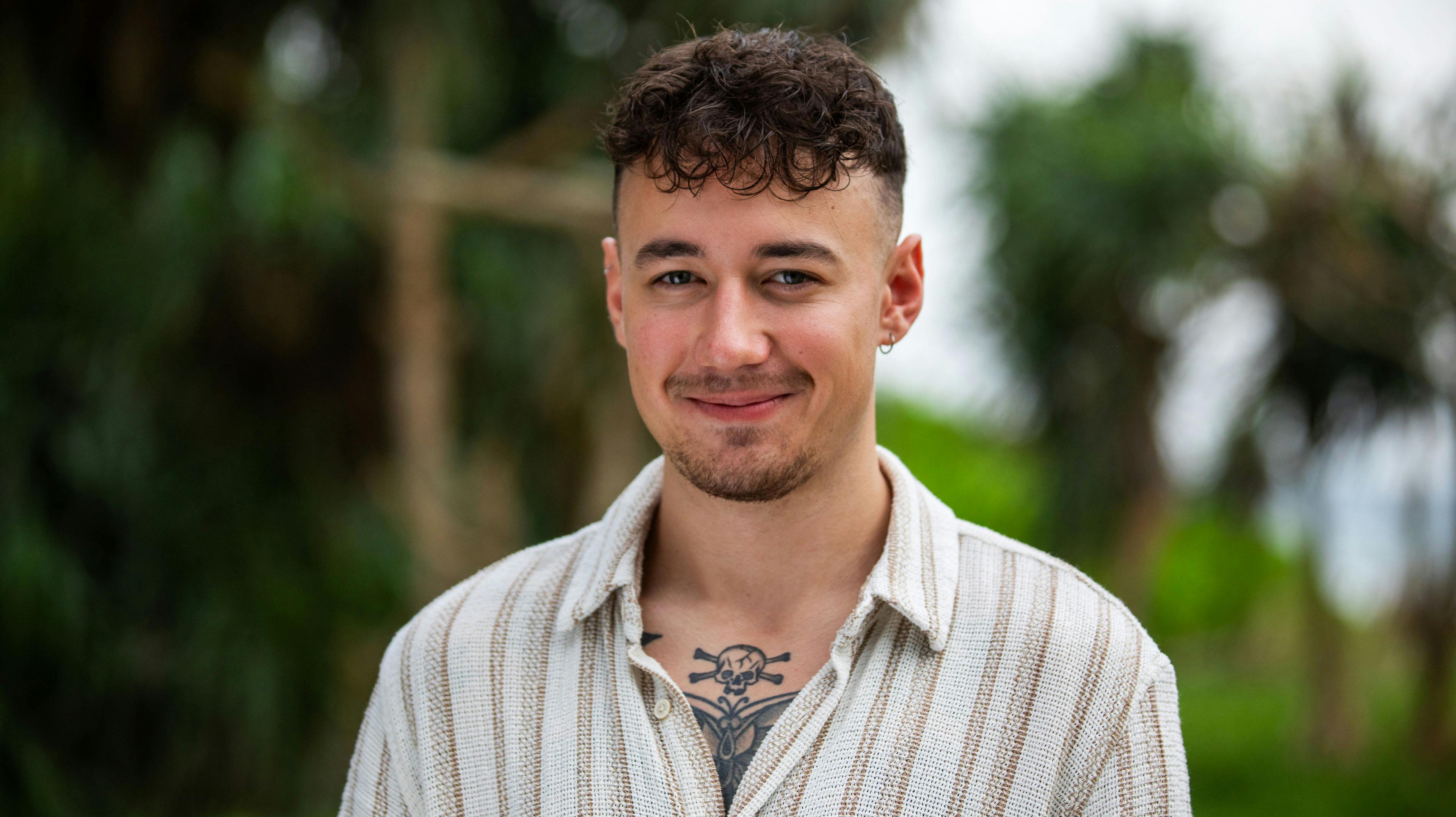 Daniel, 24, fortæller ærligt om sin angst i dagens afsnit af "Bachelorette".