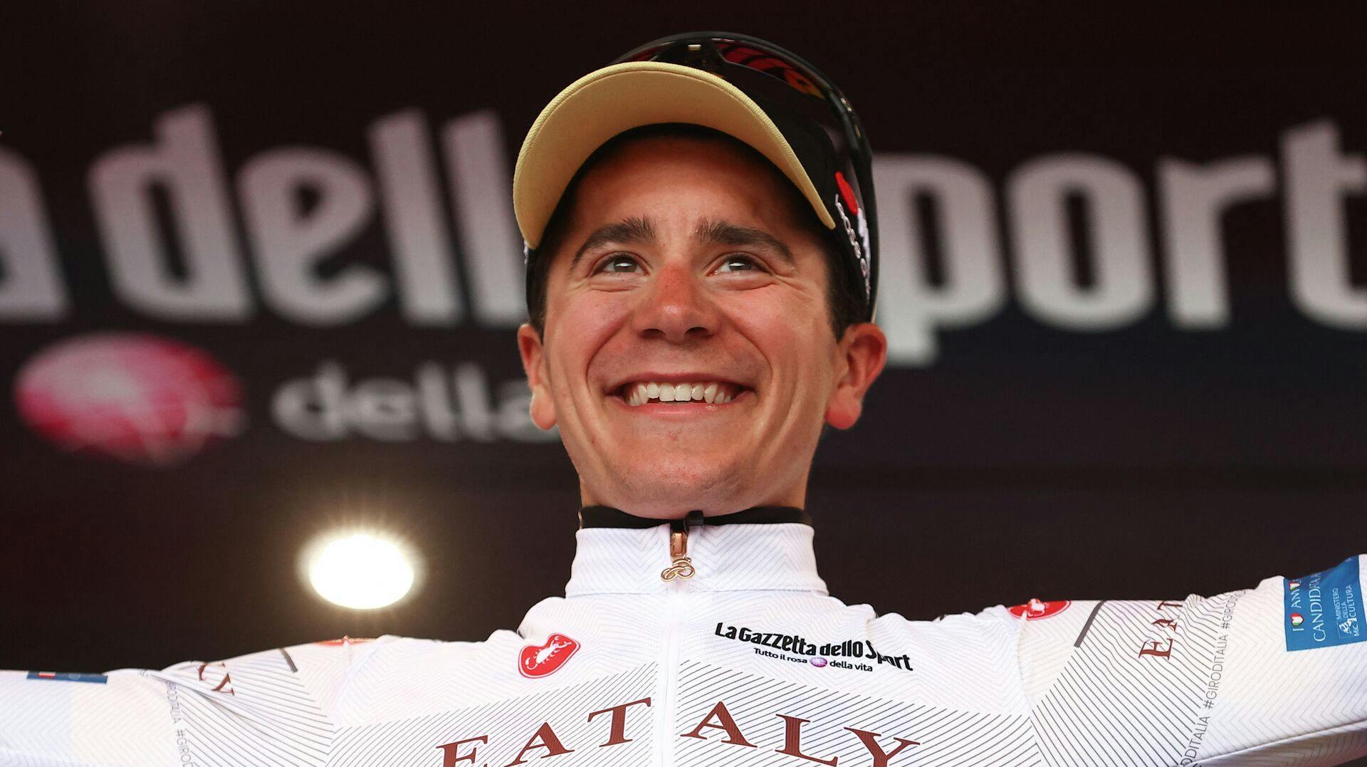 Cian Uijtdebroeks er færdig i dette års Giro d'Italia. 