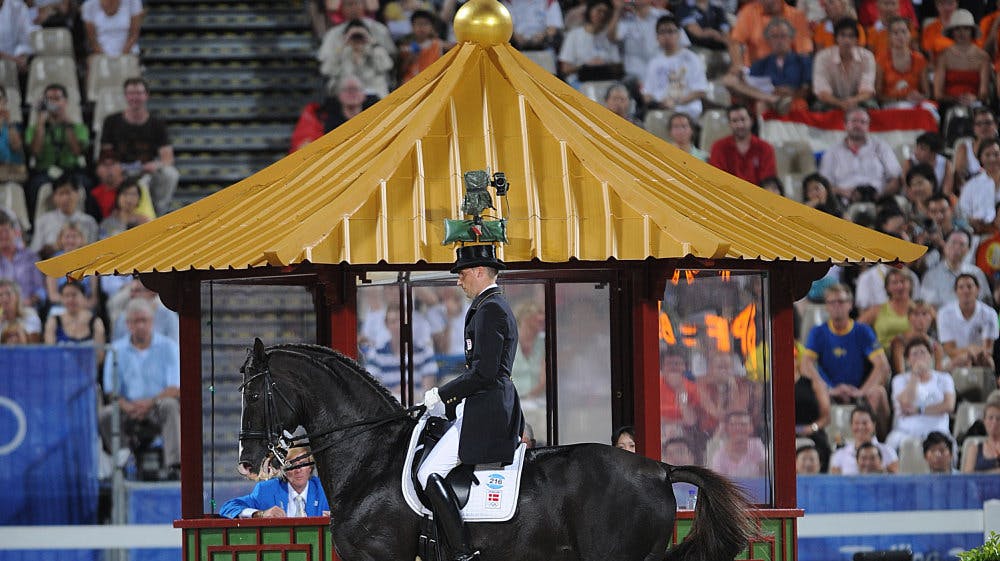 Andreas Helgstrand vandt OL-bronze i Beijing i 2008. (Arkivfoto). 