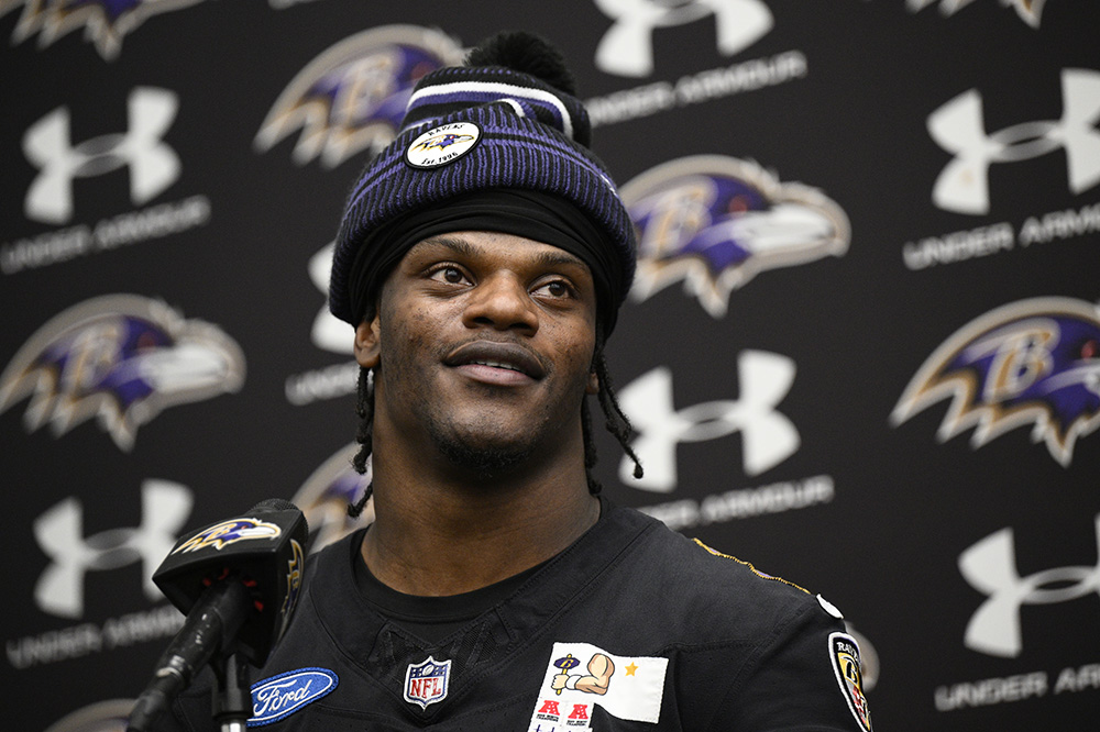 Lamar Jackson (amerikansk football) - 687 mio. kr. 