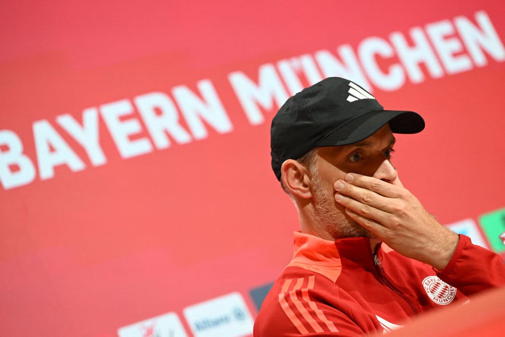 Thomas Tuchel står lørdag i spidsen for Bayern München for sidste gang.&nbsp;&nbsp;