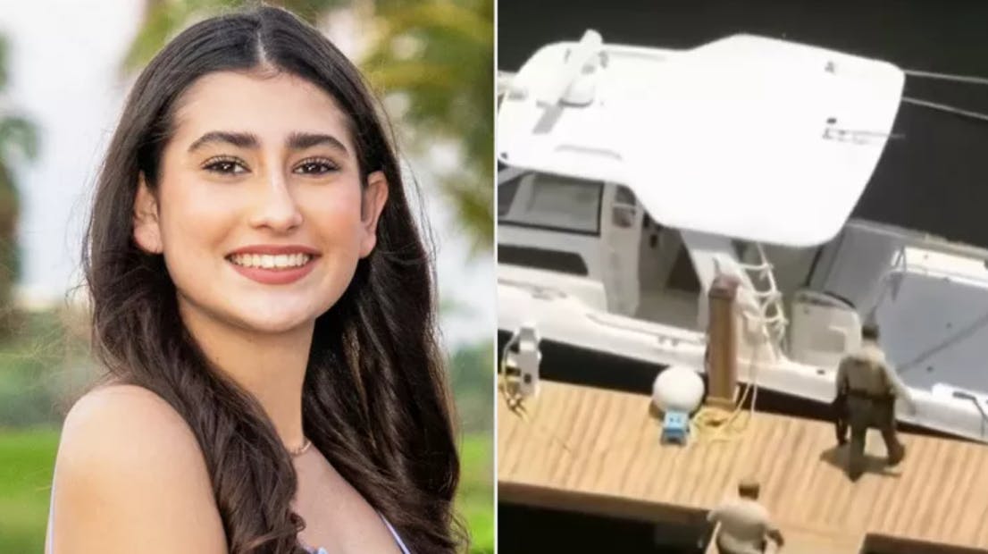 15-årige Ella Adler døde, da hun blev ramt af en speedbåd i Key Biscayne, Florida.