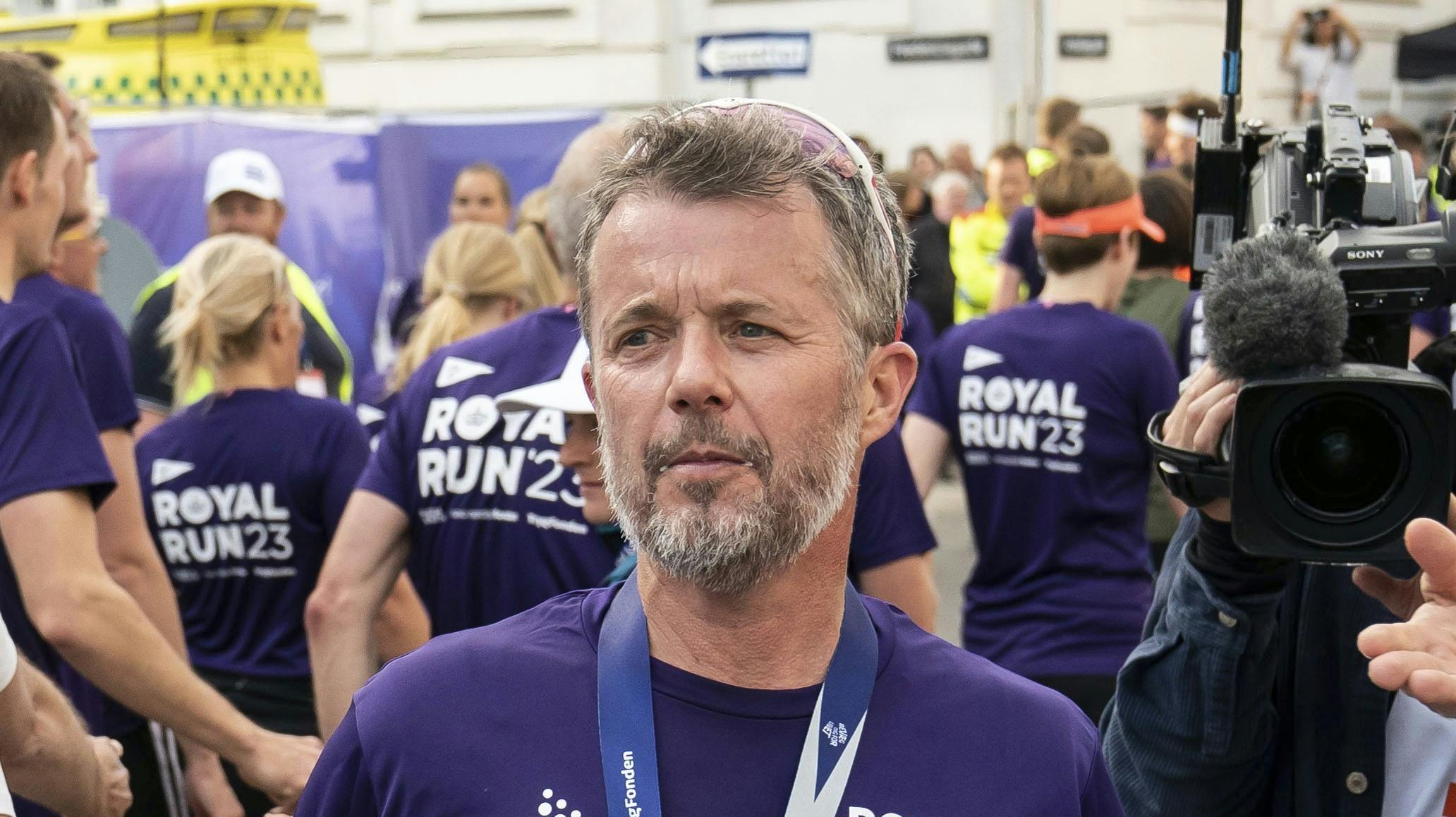 OPGAVE: Royal Run 2023. Prins Christian, prins Vincent og kronprins Frederik løber 10 kmSTED: KøbenhavnJOURNALIST: Marianne Singer, Ulrik Ulriksen og Jan KörnerFOTOGRAF: Hanne JuulDATO: 20230529