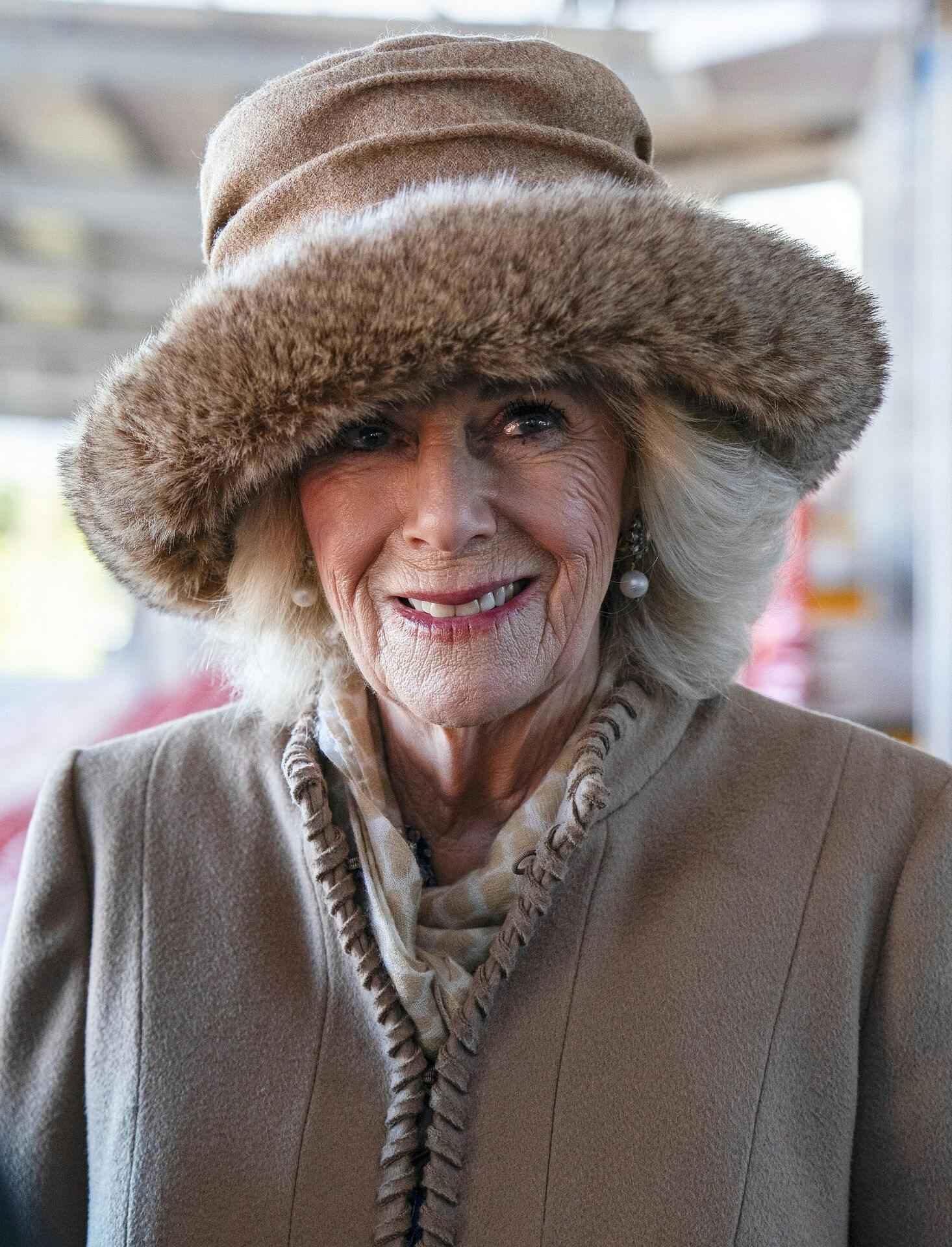 Dronning Camilla har en stor samling af pelse hjemme på Buckingham Palace.