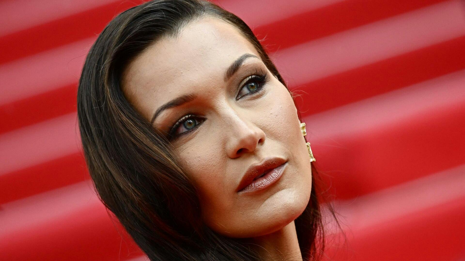 Bella Hadid gæstede premieren på "The Apprentice" til årets Cannes Filmfestival.