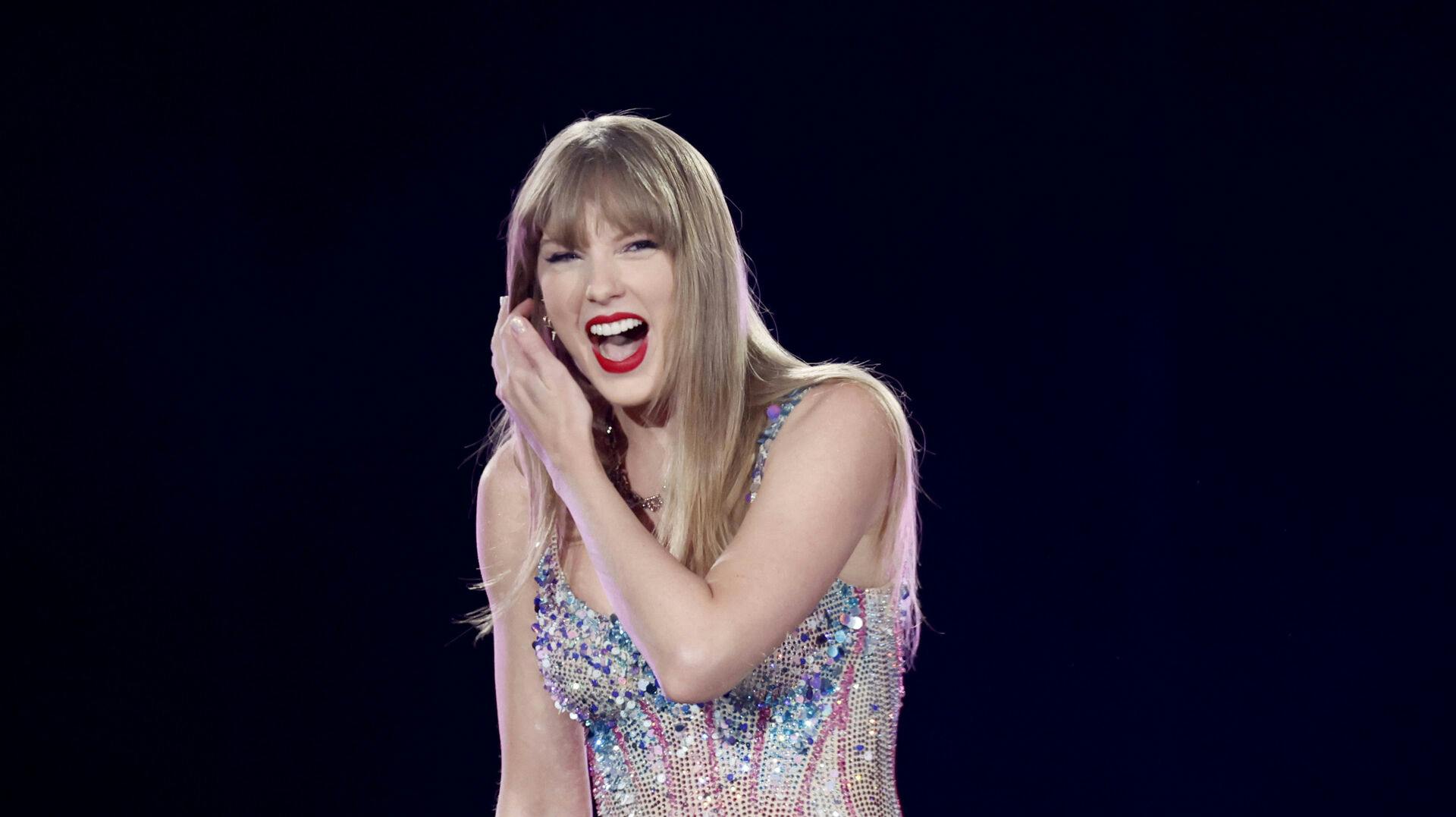 Taylor Swift havde en lille fejl med garderoben under en af sine tre svenske koncerter.