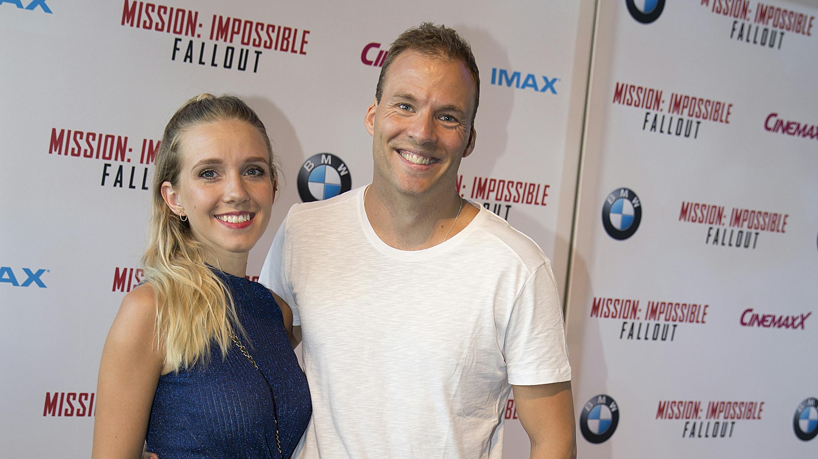 Simon Talbot sammen med konen Katrine Køhler.