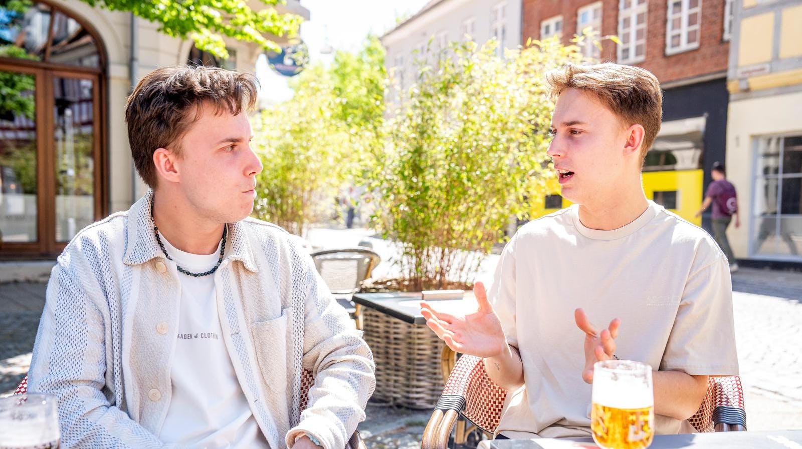 – Vi er ikke gode til at spille, men vi er gode til at underholde, forklarer de to ”Minecraft”-idoler.