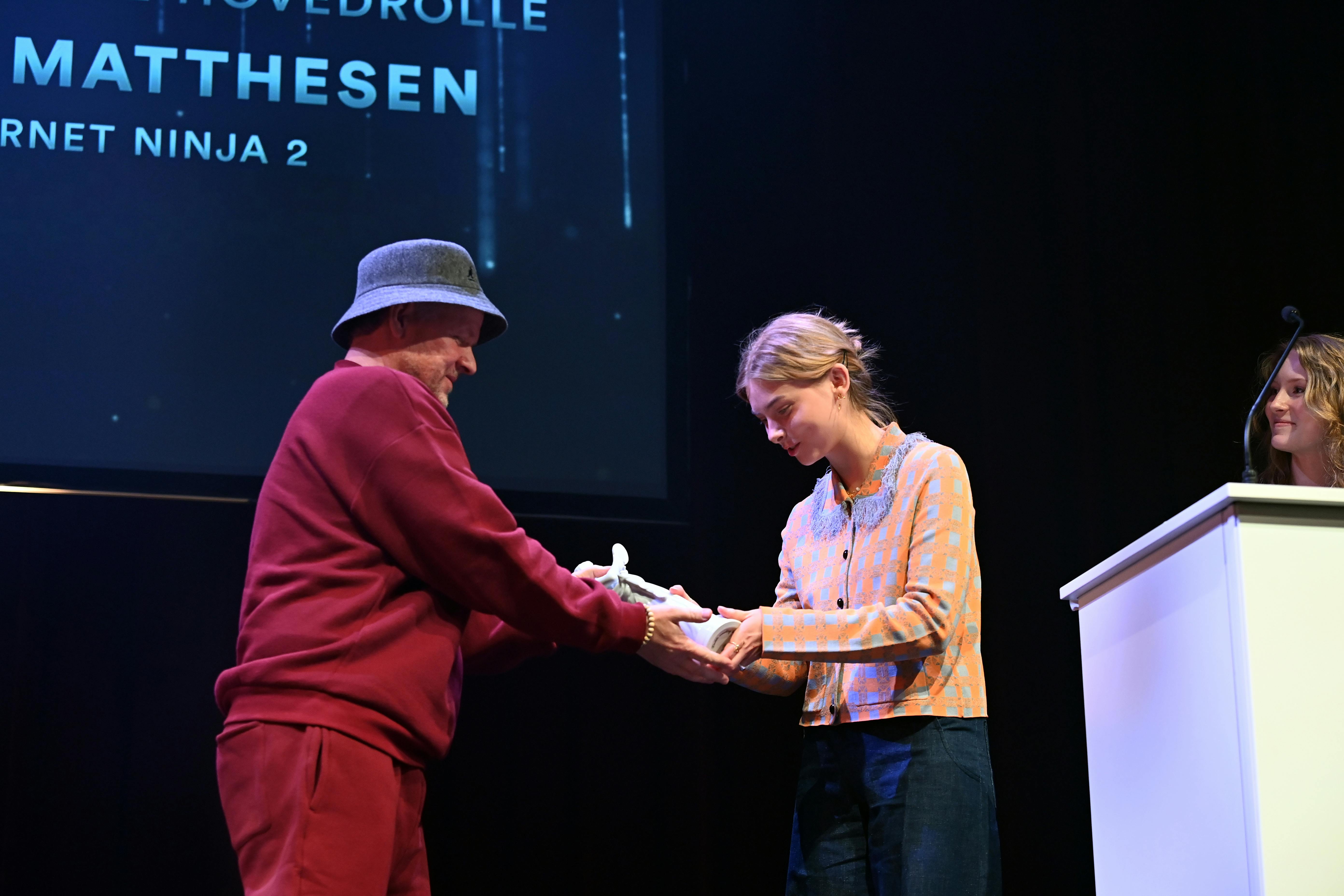 Anders Matthesen har vundet et hav af priser. En af dem er en Bodil.