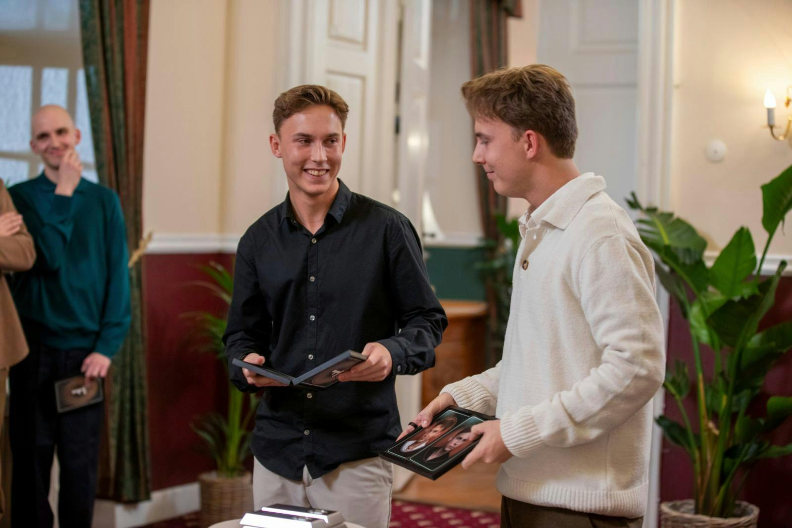 Tvillingerne var fast besluttede på at være to individer i den spændende TV 2-basker.