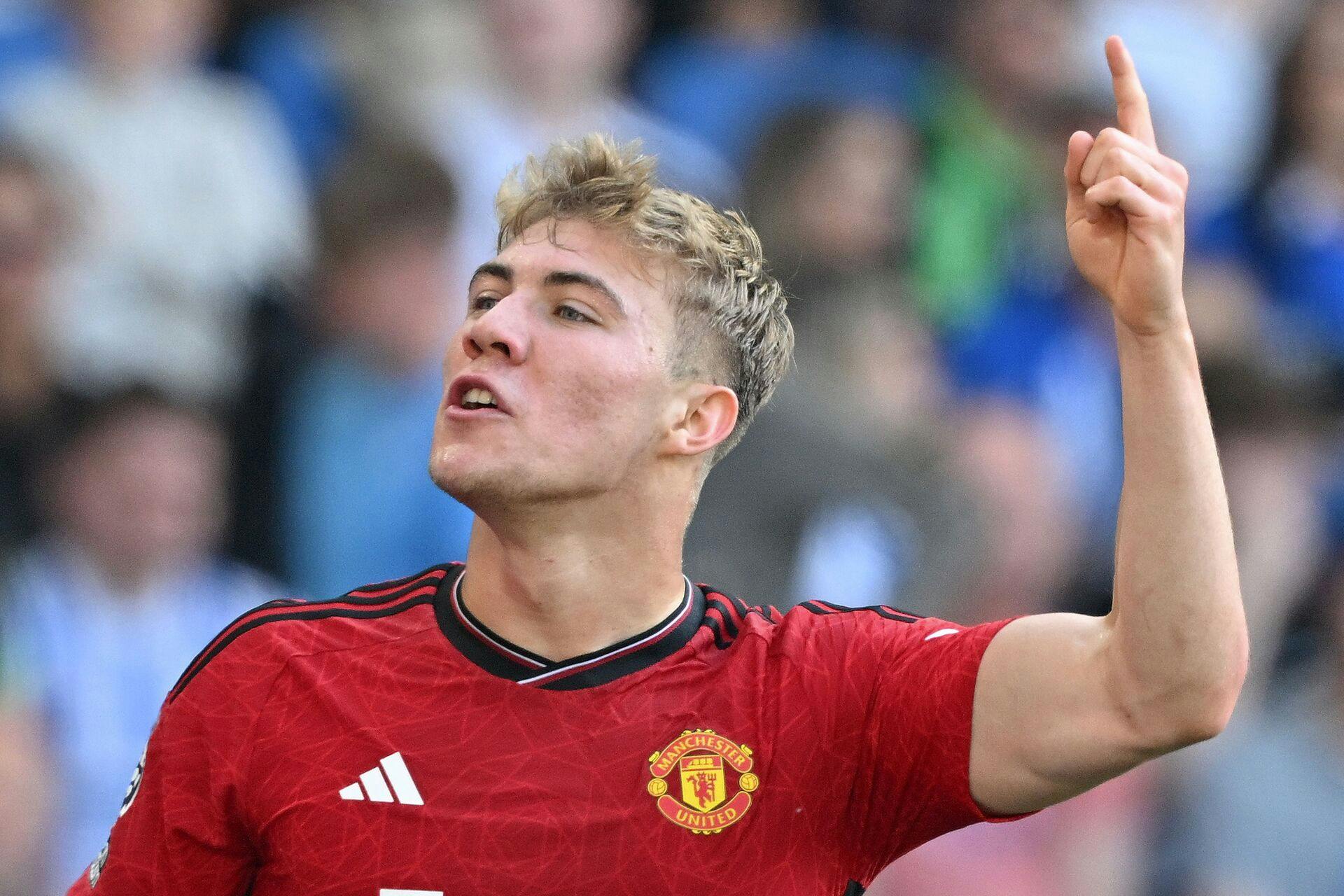 Rasmus Højlund kan nu kalde sig FA Cup-vinder.&nbsp;