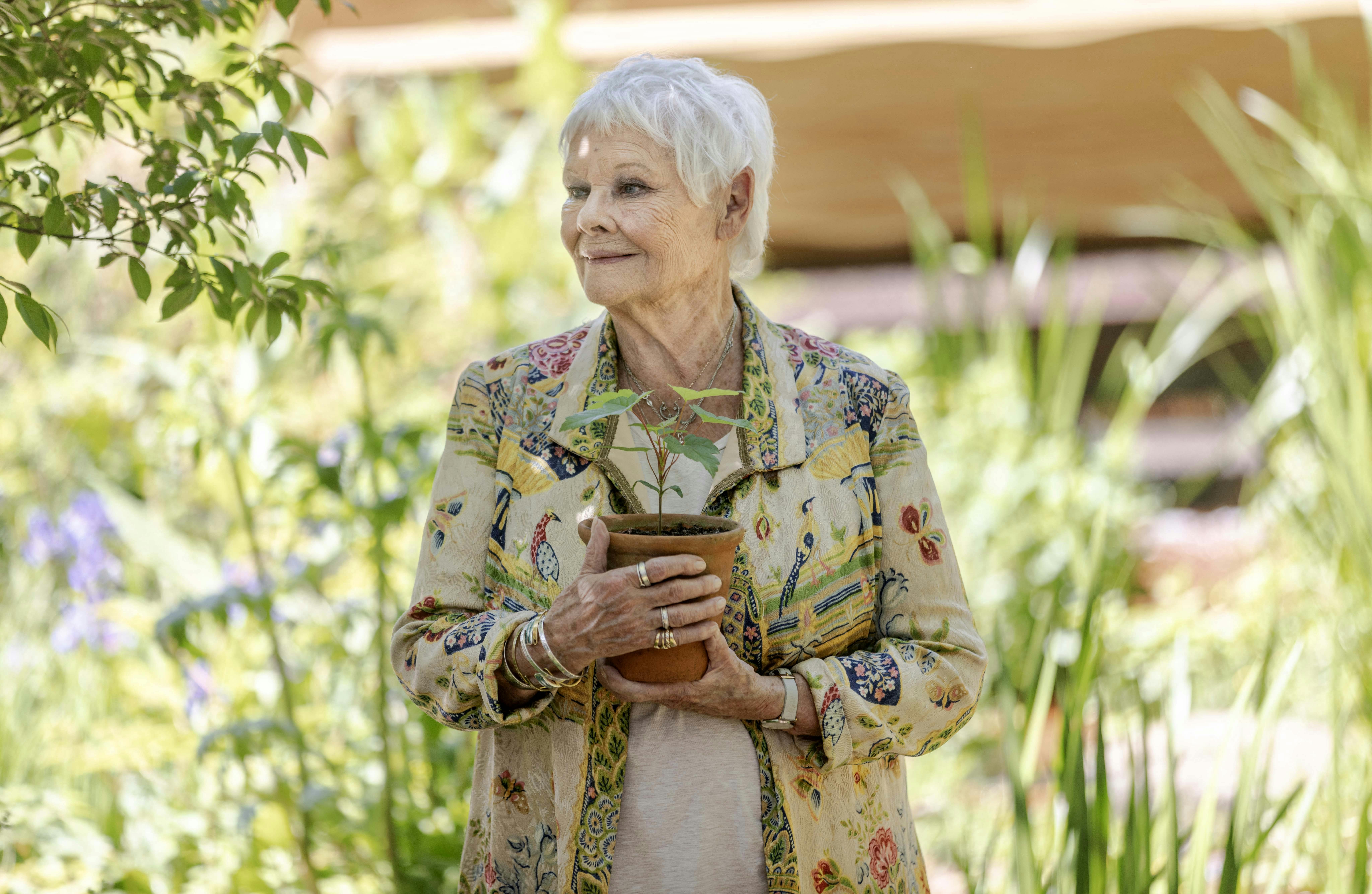 Judi Dench deltog forleden i Chelsea Flower Show, hvor hun havde triste nyheder med om sin filmkarriere.