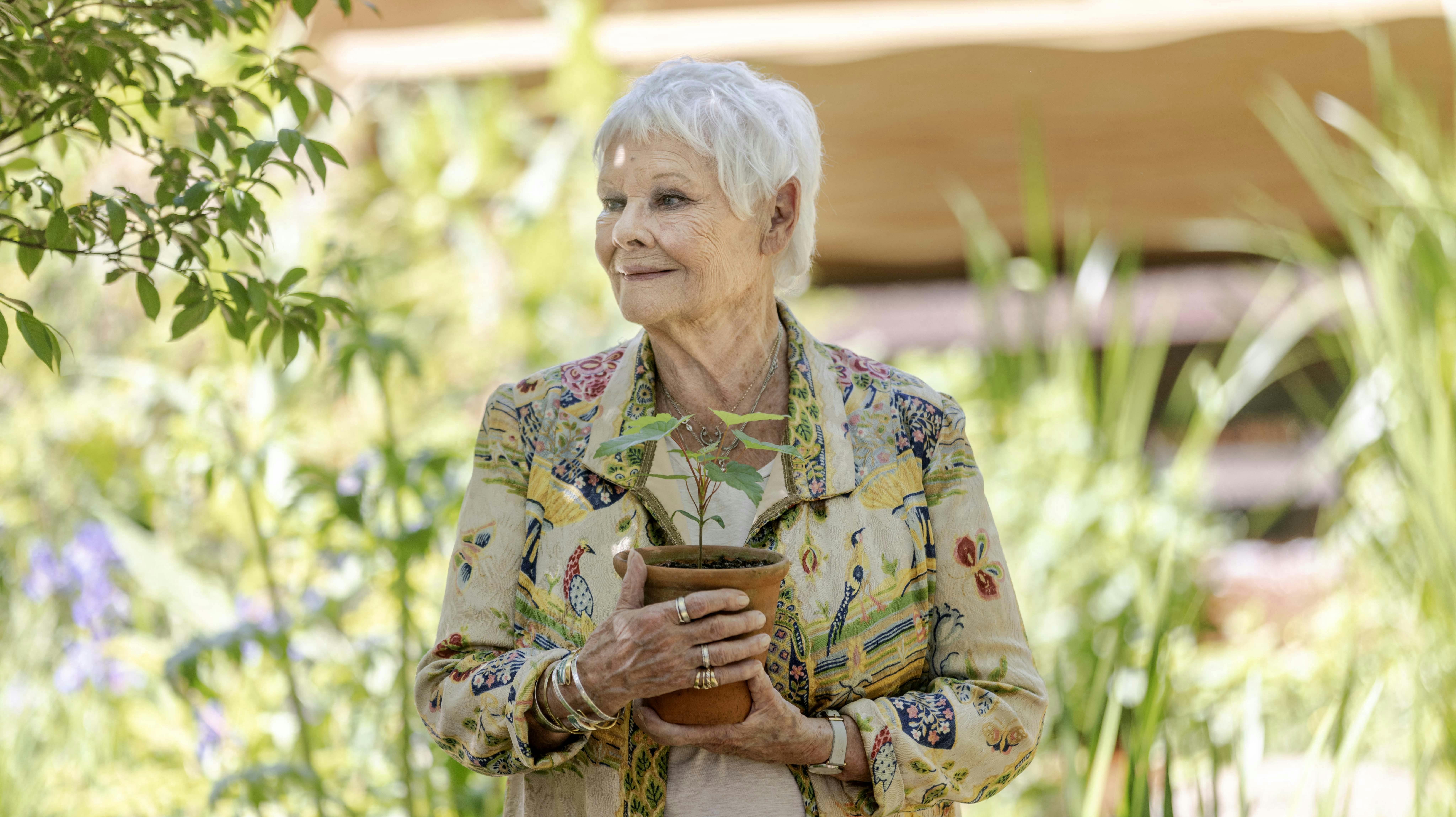 Judi Dench deltog forleden i Chelsea Flower Show, hvor hun havde triste nyheder med om sin filmkarriere.