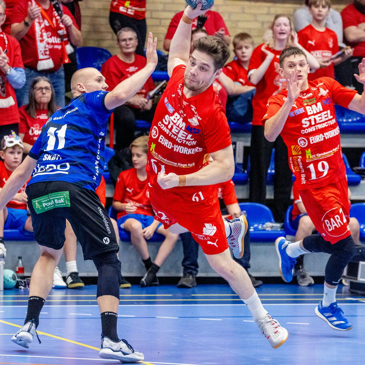 Team Sydhavsøerne holder til i den øverste del af 1. divison.