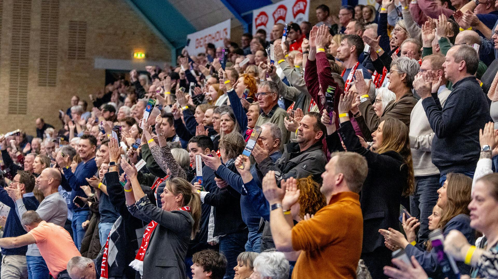 1. division håndbold Team Sydhavsøerne - Skive fH I Lollands Bank Arena tirsdag den 6. februar 2024.