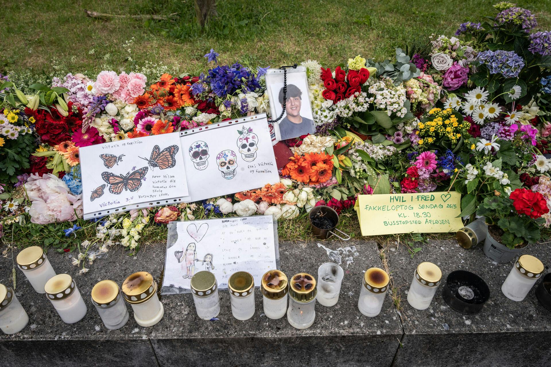 Drengen stod til at skulle være storebror. Moren er nemlig gravid i den video, hun har delt på sin Facebook.