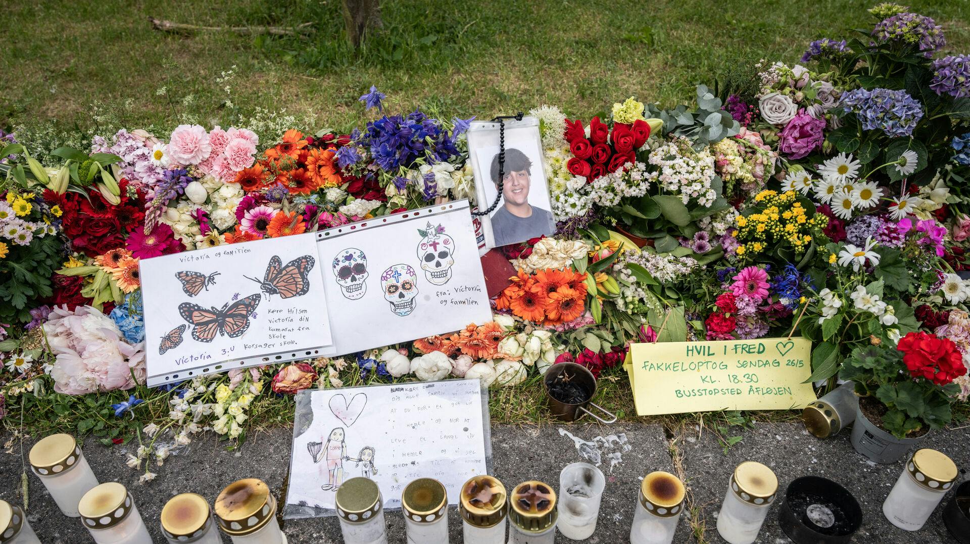 Drengen stod til at skulle være storebror. Moren er nemlig gravid i den video, hun har delt på sin Facebook.