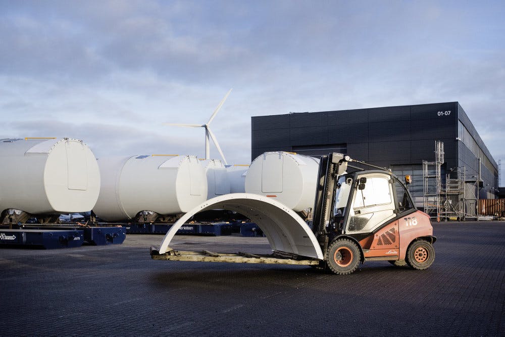 Siemens Gamesa har blandt andet en dansk afdeling i Brande, men har også ansatte i Aalborg, Vejle og Herning. (Arkivfoto).&nbsp;&nbsp;