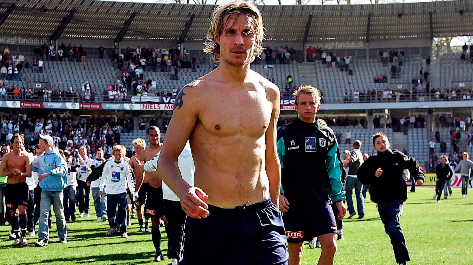 Tobias Grahn spillede blandt andet for AGF i sin tid i Superligaen. 