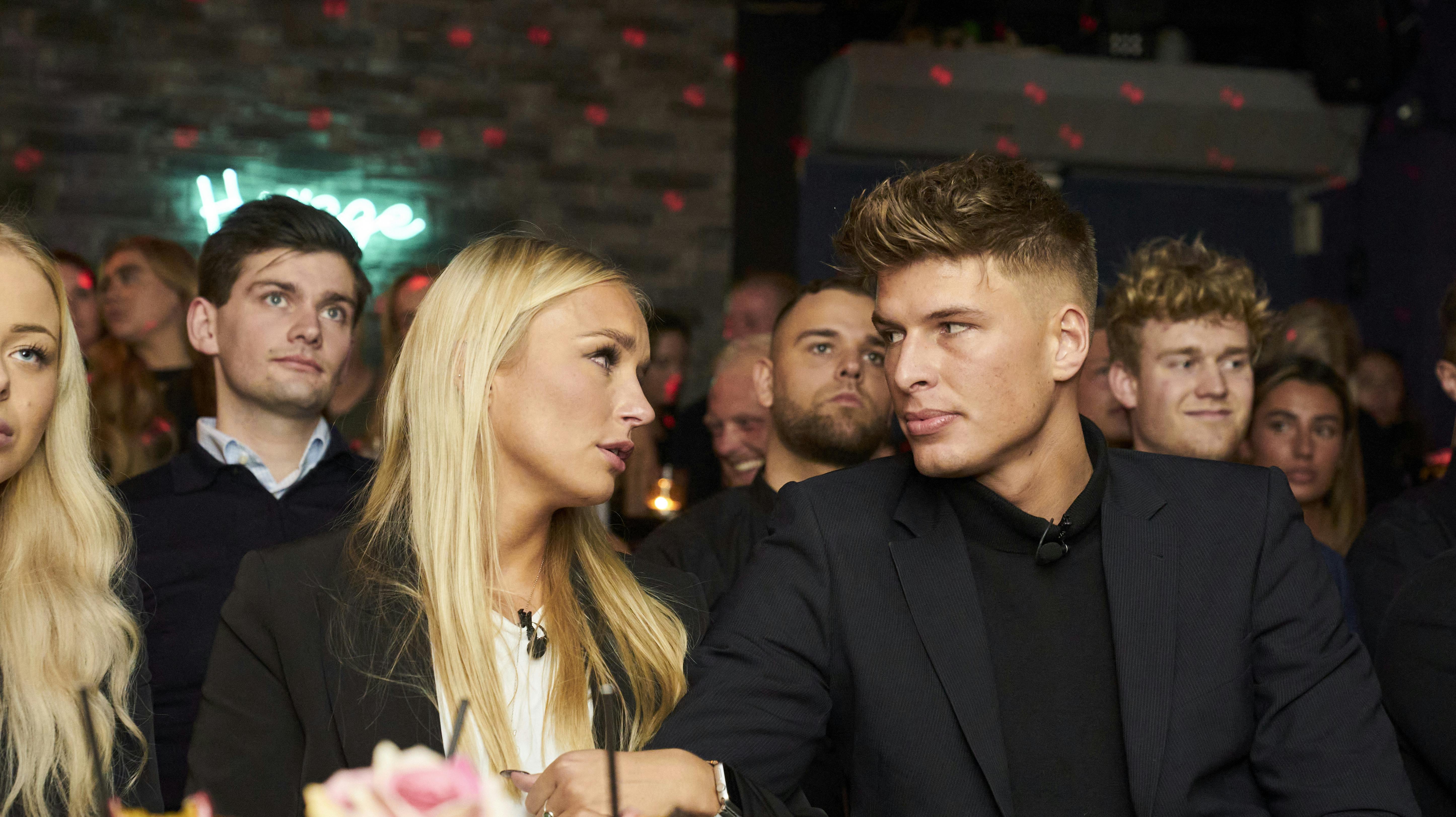 Sille Nimholm var i tårer, da finalen i "Paradise Hotel" blev vist.