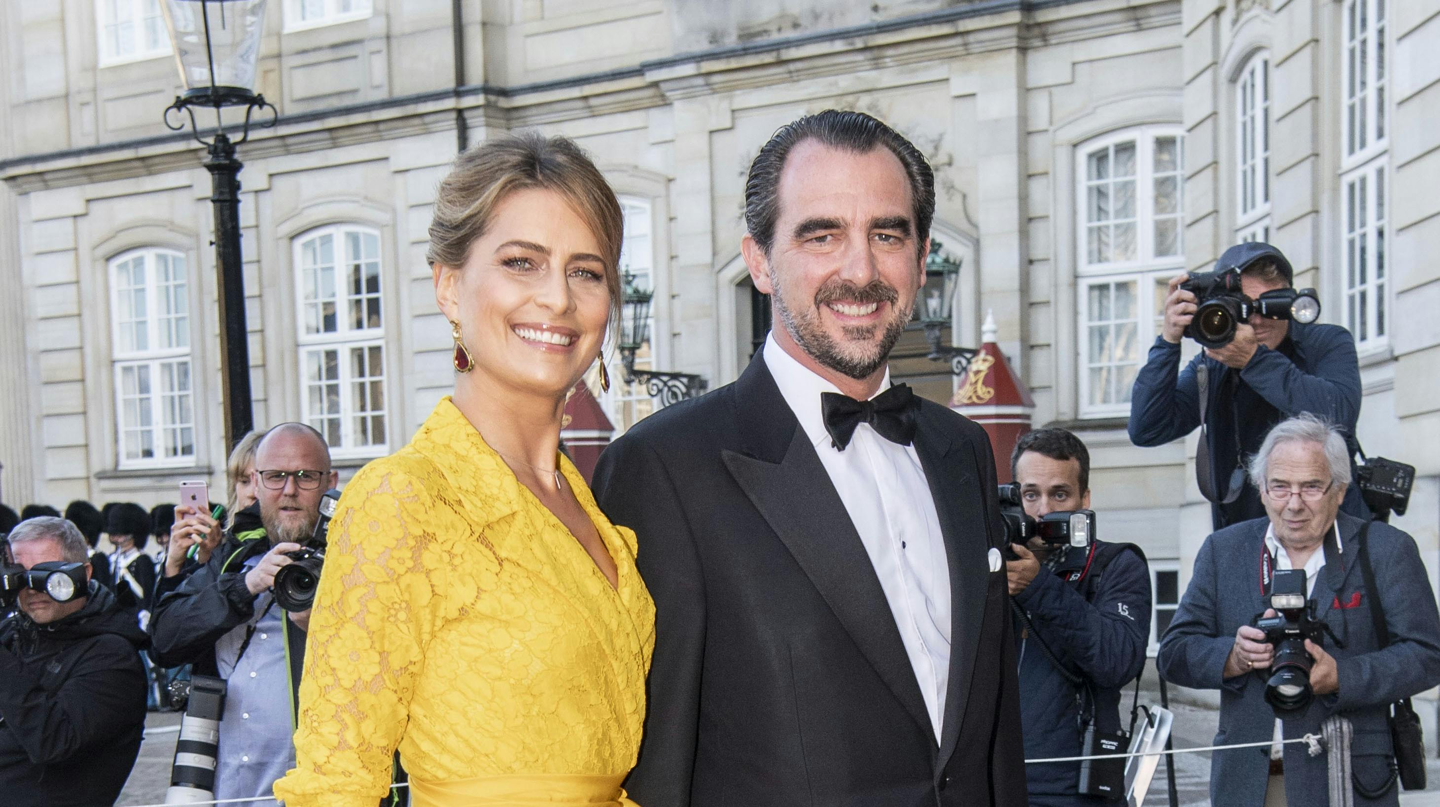 OPGAVE: Dronning Margrethe inviterer til middag i anledning af Prins Joachims 50 års fødselsdag. Gæsterne ankommer.STED: AmalienborgDATO: 20190607FOTOGRAF: Hanne Juul