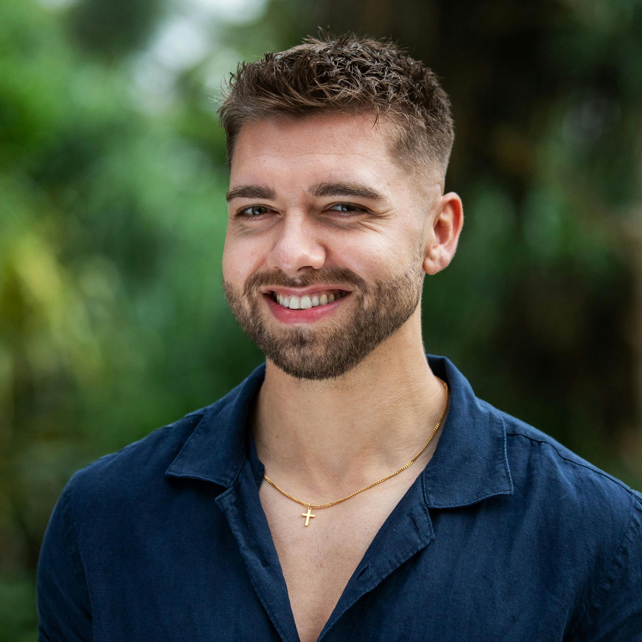 Andreas W, 29, får i dagens afsnit af "Bachelorette" kun én rose fra en af bacheloretterne.