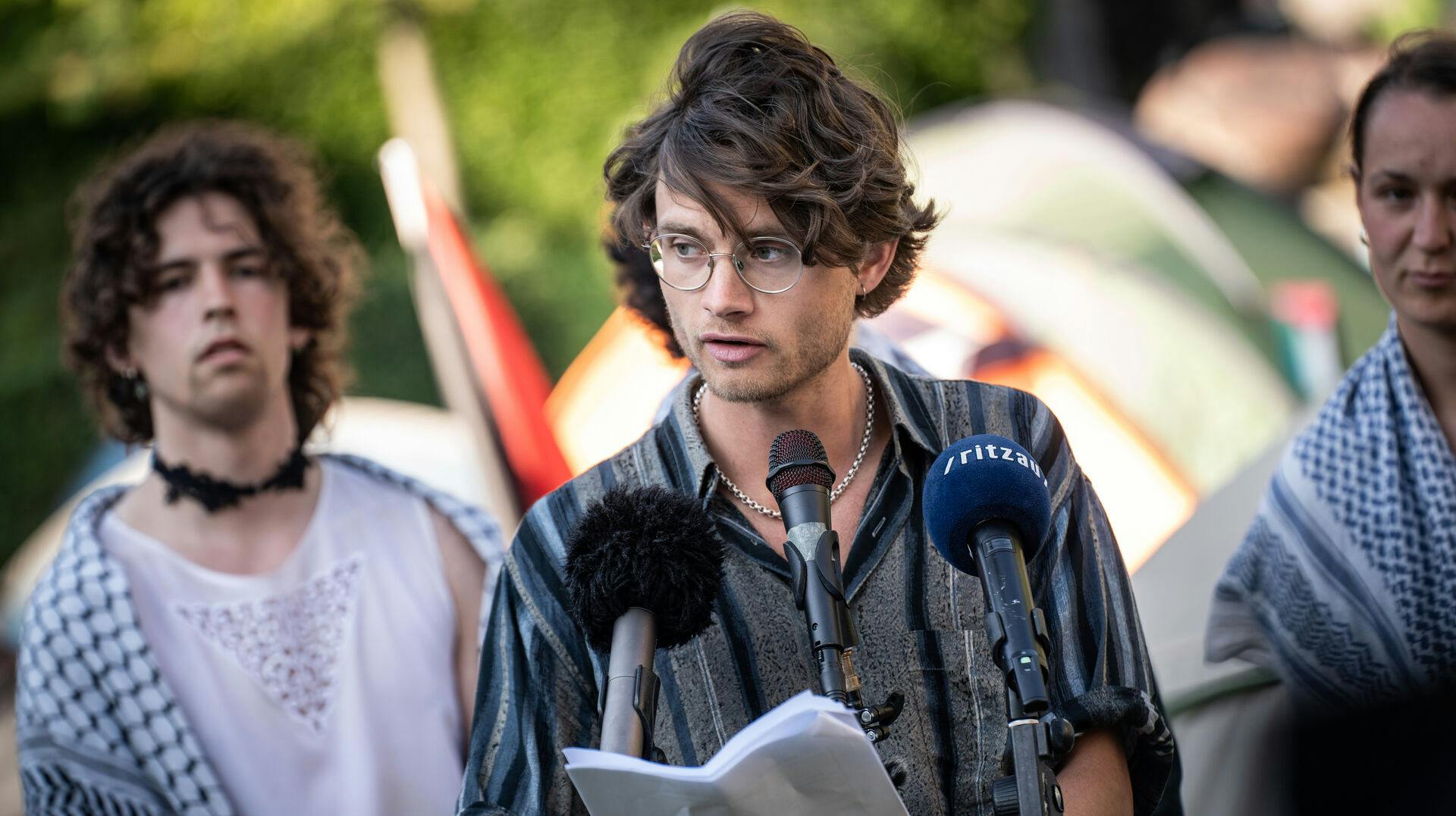 Asger Trier Kjær, der er talsmand for de protesterende, bekræfter, at teltlejren er fortid.