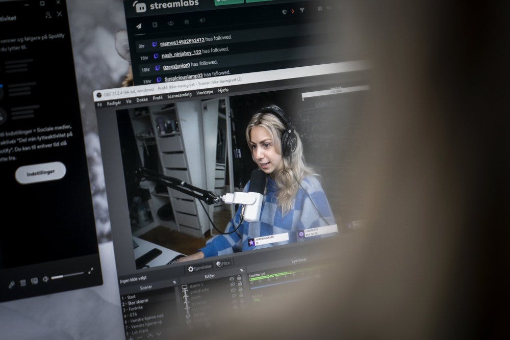 25- årige Marie Watson er influencer og professionel streamer. Hun har fået delt deepfake-porno, som fremstiller hende nøgen. (Arkivfoto)