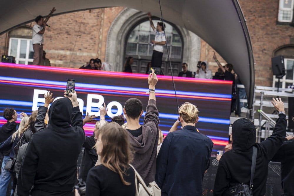 Gadefestivalen Distortion startede onsdag på Rådhuspladsen og løb frem til søndag middag.