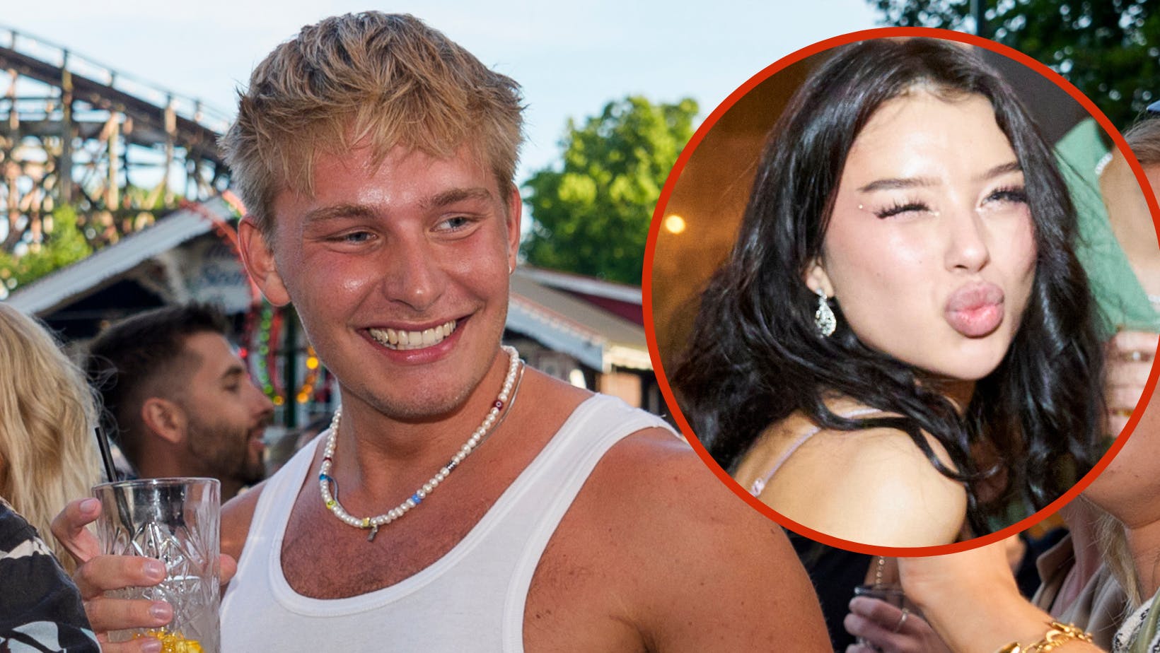 Mathias Bjørnhof fra "Ex on the beach" havde et godt øje til Rosa Hatting fra "Paradise Hotel". Men skæbnen ville noget andet.