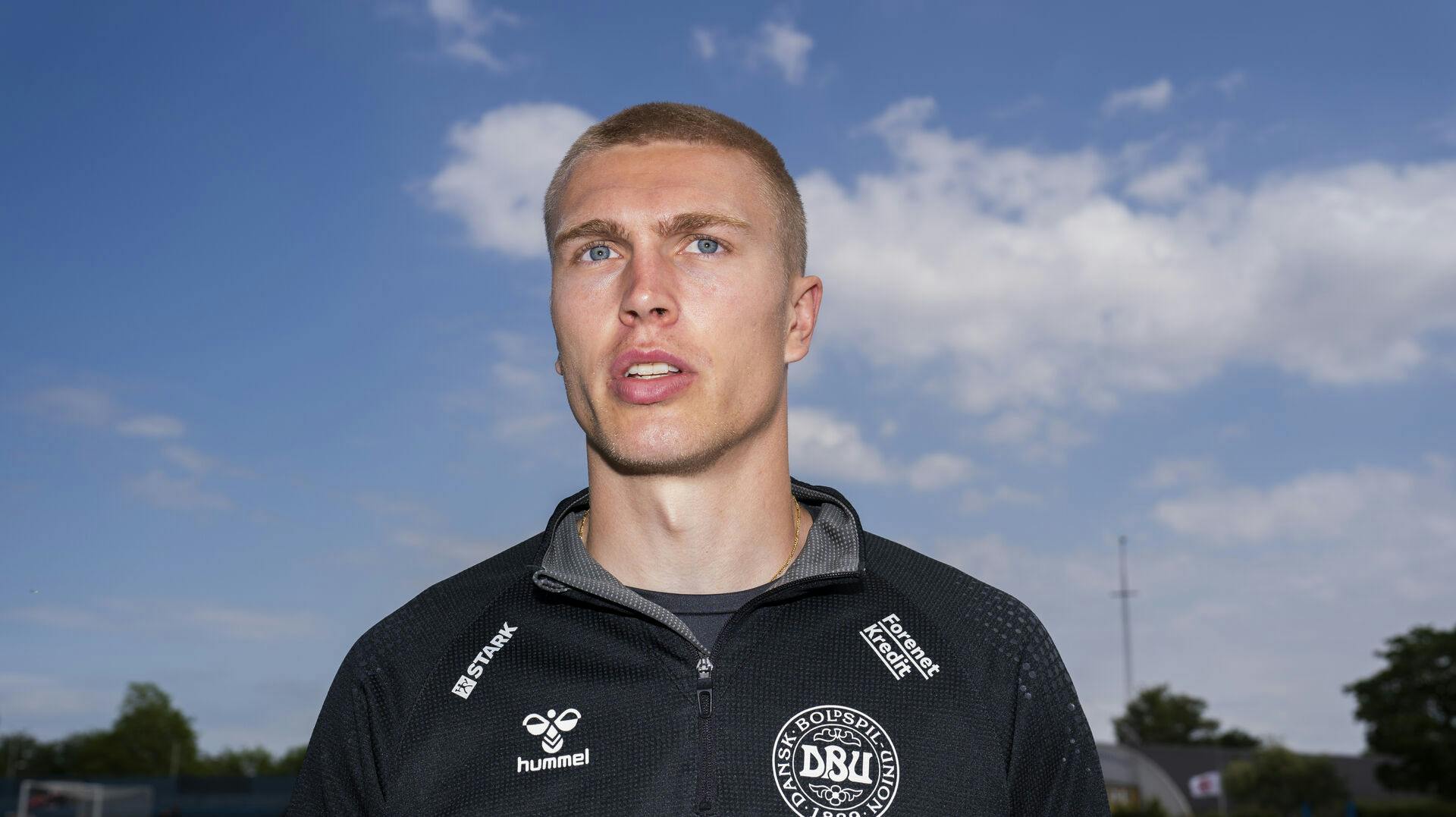 Rasmus Nissen Kristensen skal være far snart. 