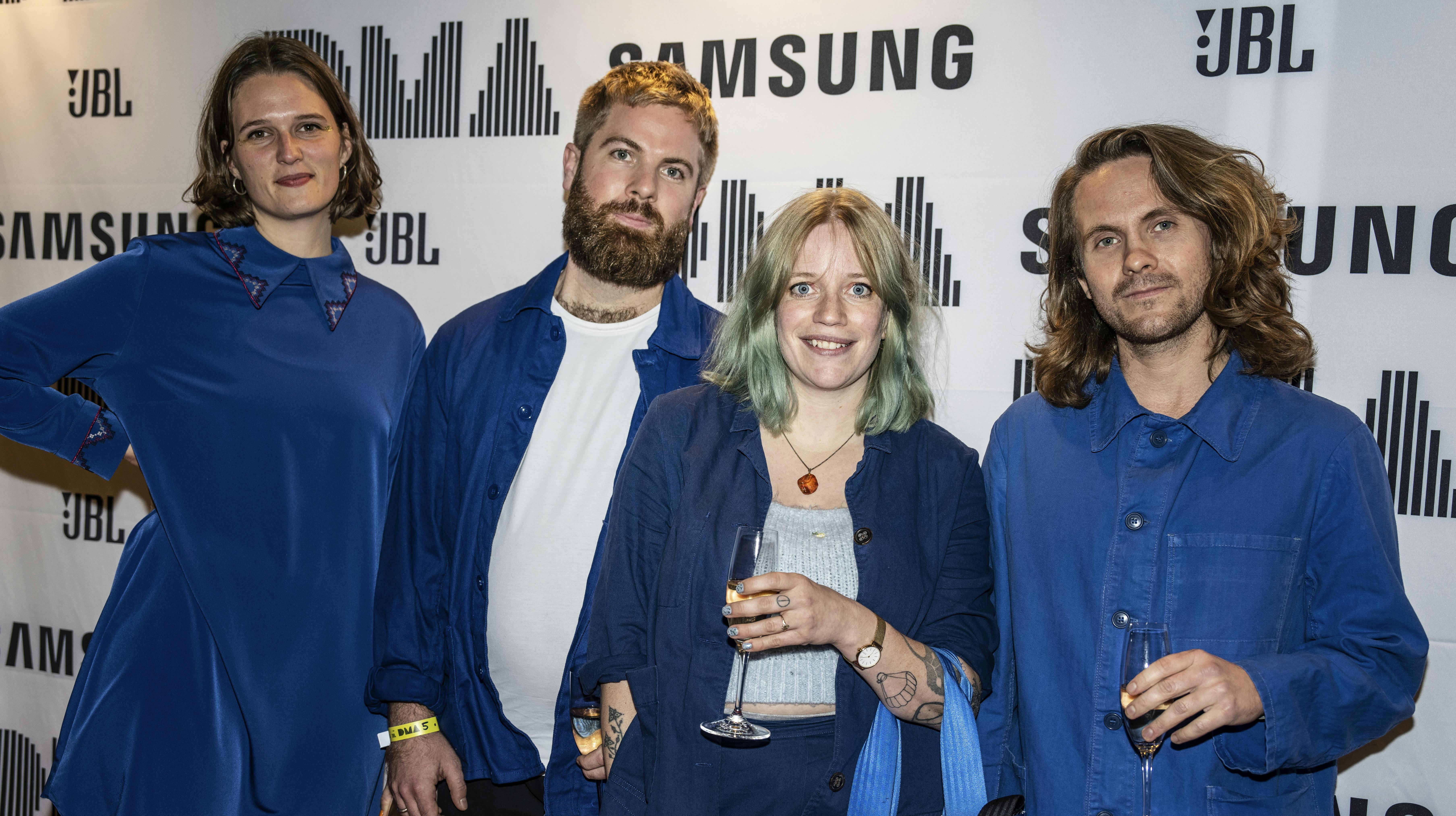 Rød løber til Danish Music Awards. Katinka Band. Moltkes Palæ, torsdag den 3. november 2022.