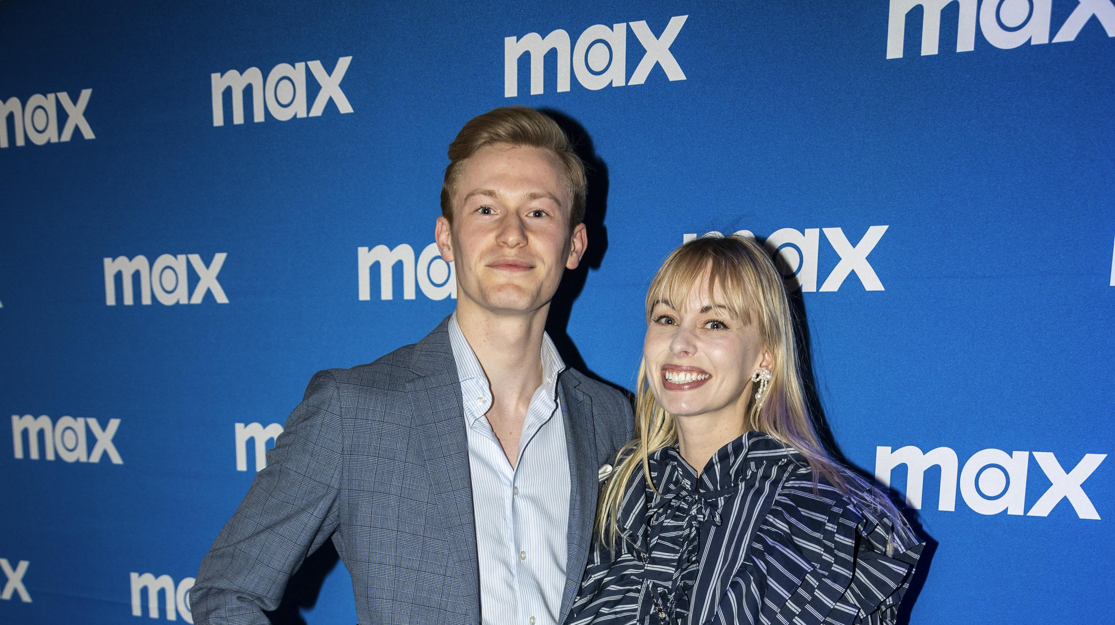 Albert Rosin og Jenna Bagge bliver senere på året forældre.