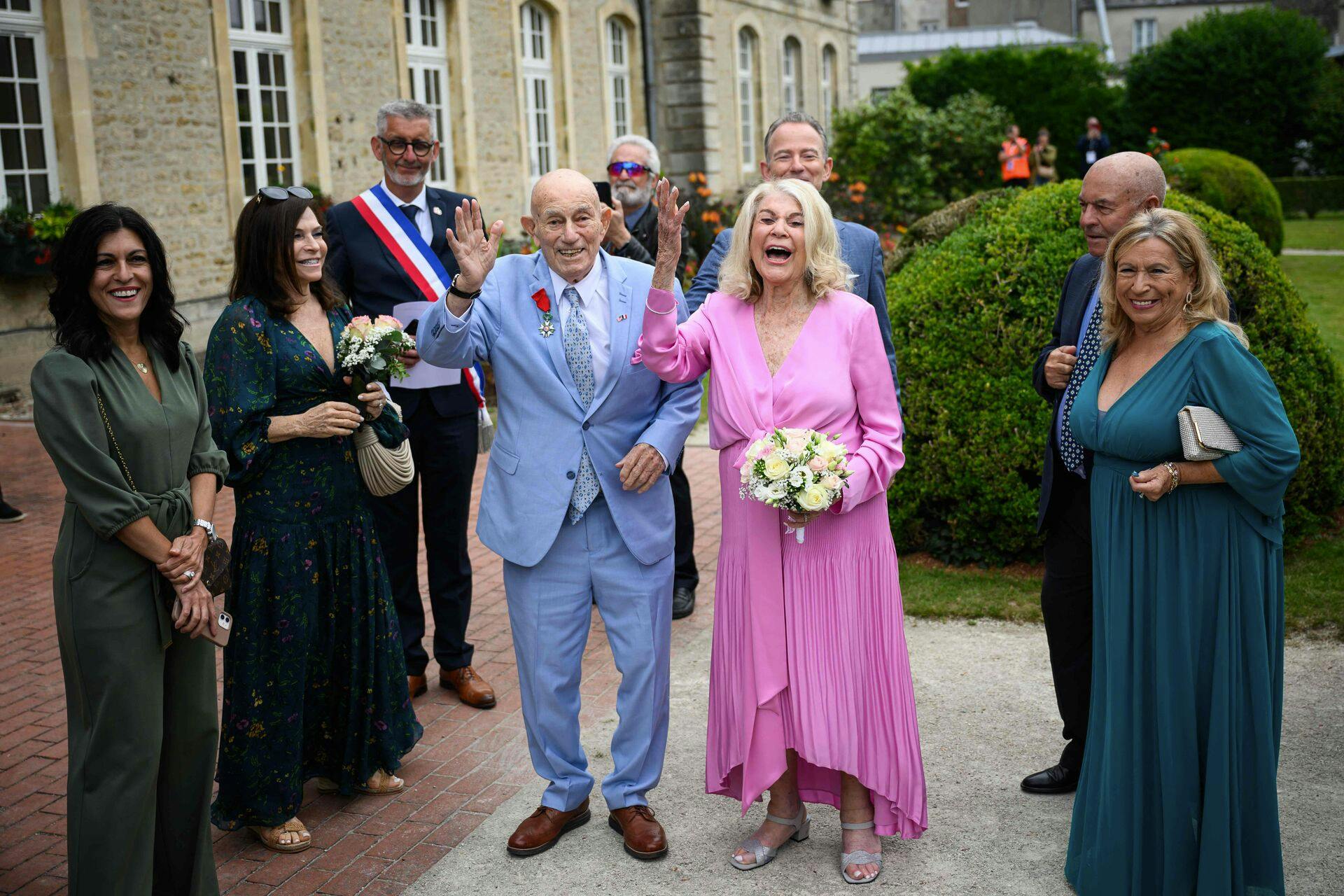 Den amerikanske krigsveteran Harald Terens fik sin hustru Jeanne Swerling efter en ganske særlig dag: 80-årsdagen for D-dag.
