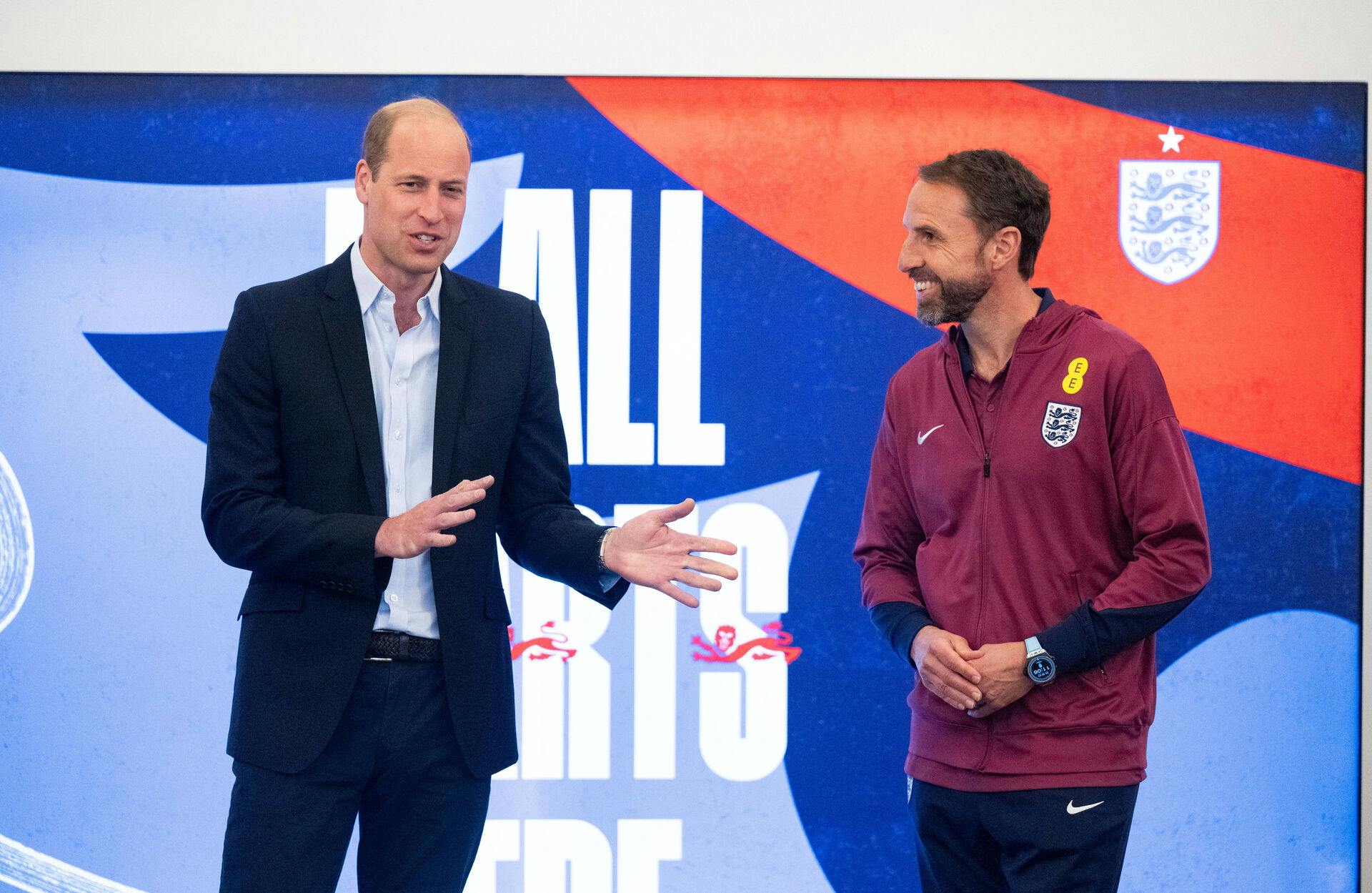 Prins William har aldrig lagt skjul på, at han godt kan lide fodbold. Han vil også være at finde i Tyskland under EM-slutrunden.
