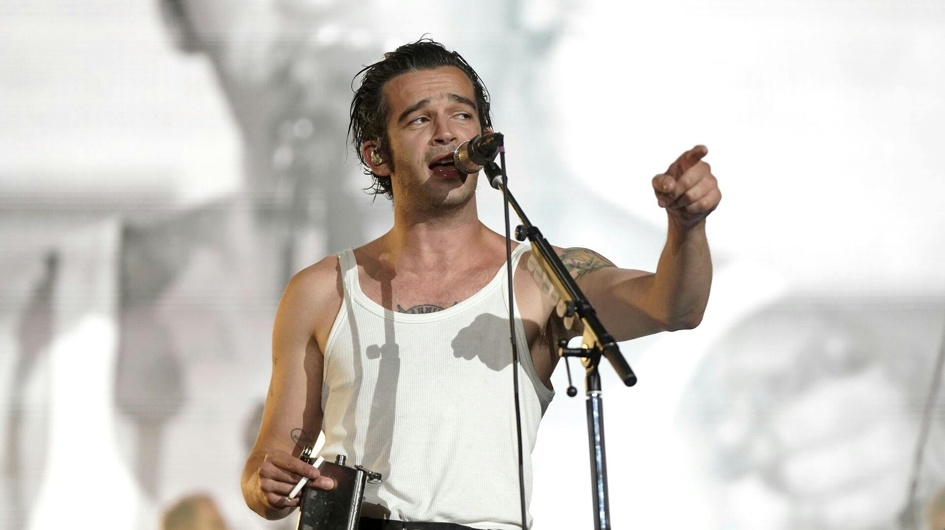 Matty Healy dannede sidste år par med popstjernen Taylor Swift.