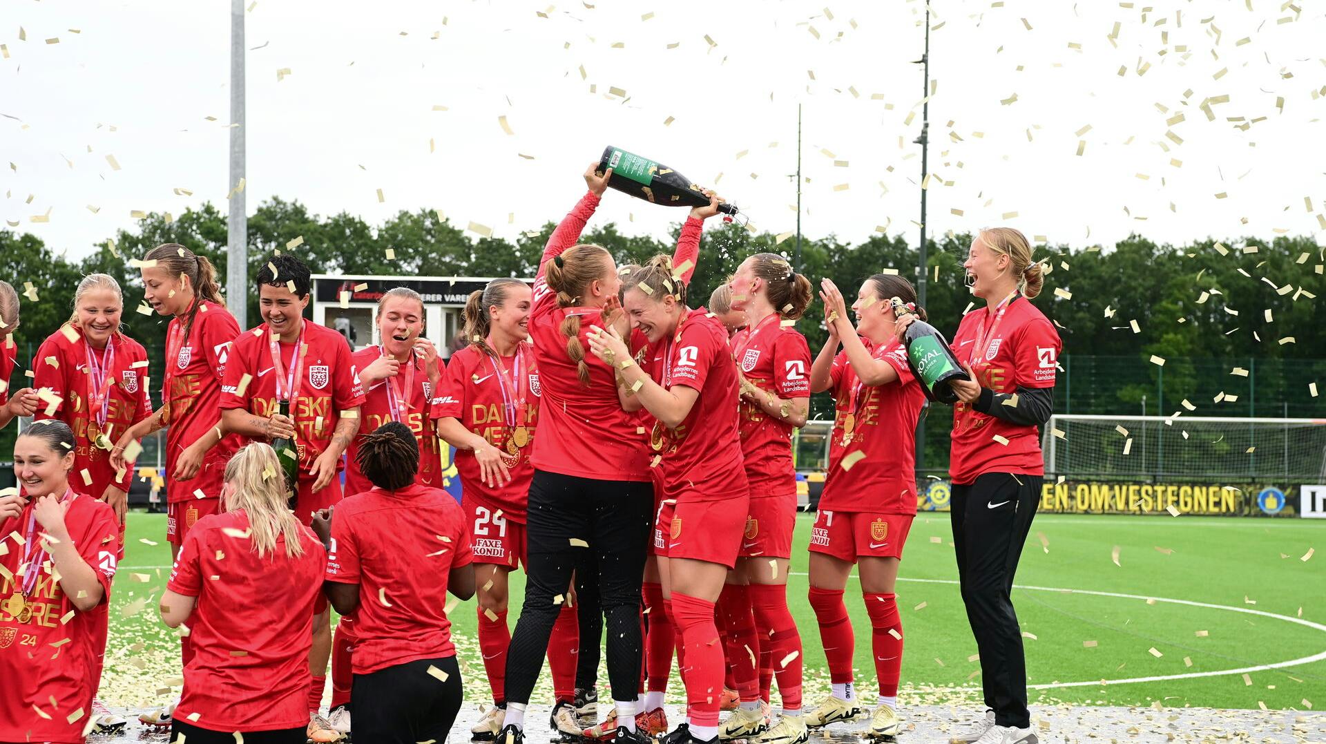 Gjensidige Kvindeliga-kampen mellem Brøndby IF og FC Nordsjælland i Brøndby lørdag den 15. juni 2024.