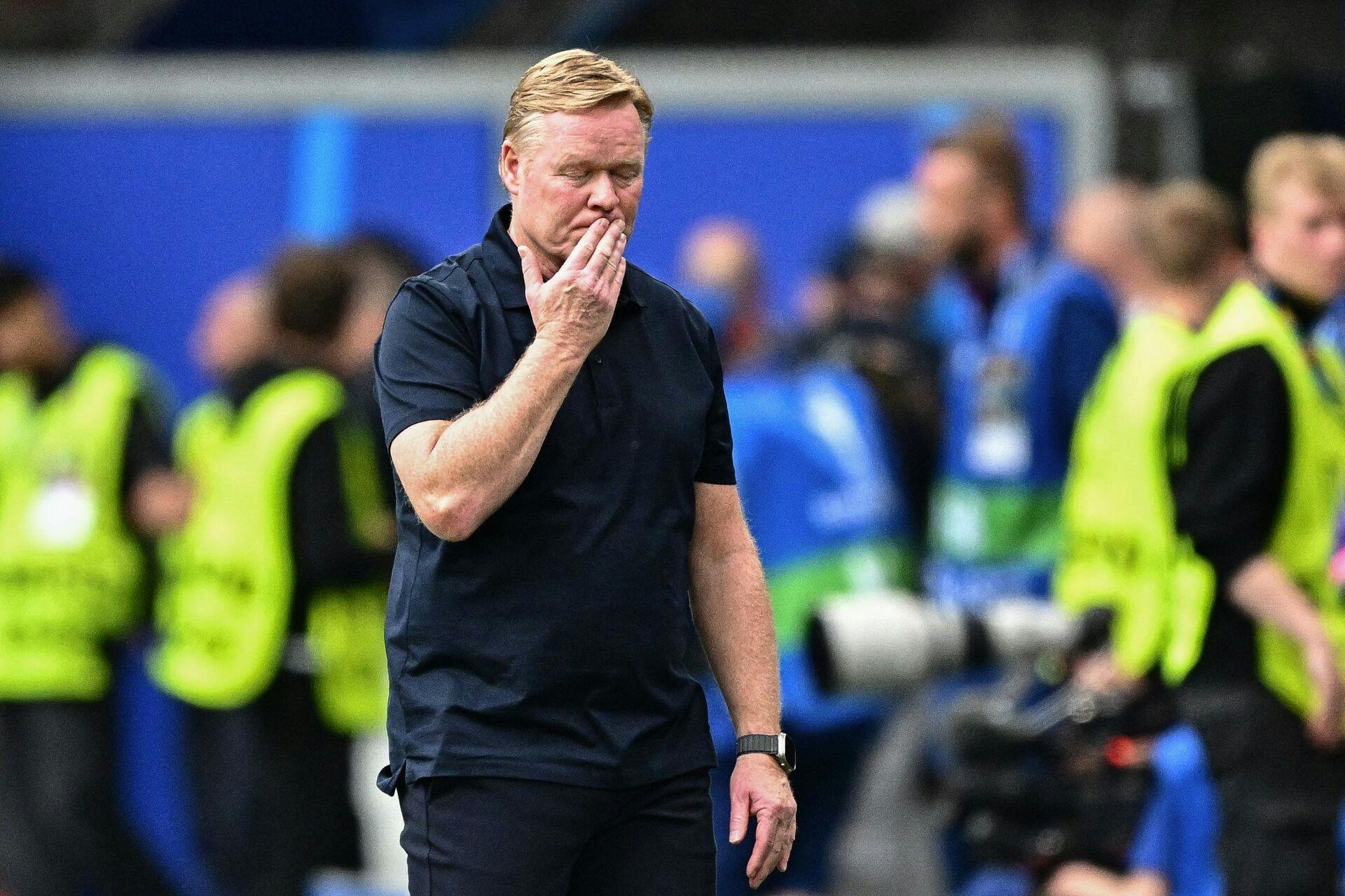 Ronald Koeman havde ikke kun hænderne i lommen og over hovedet i går.&nbsp;