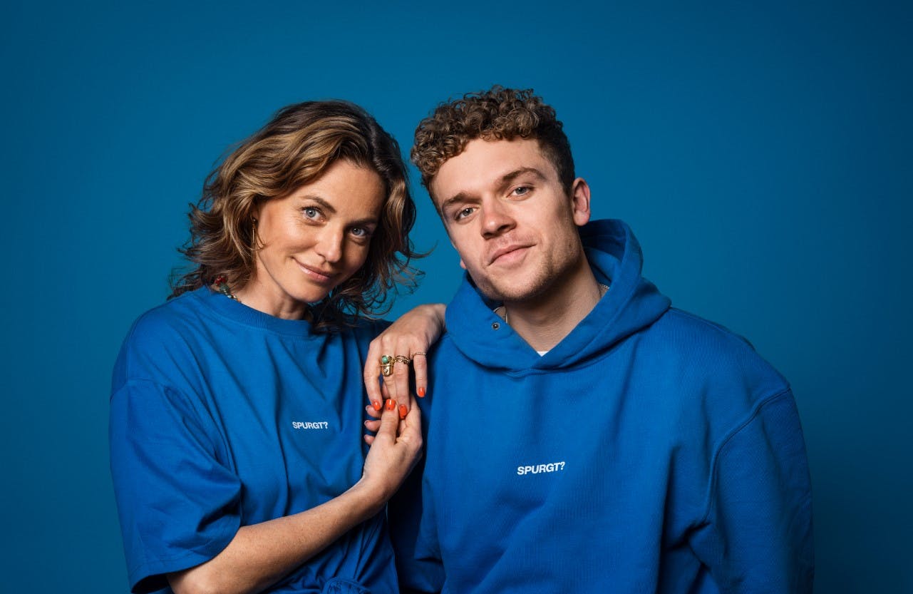 Sarah Grünewald og Rasmus Brohave glemte alt om at spørge kæreste, venner og veninder om lov.