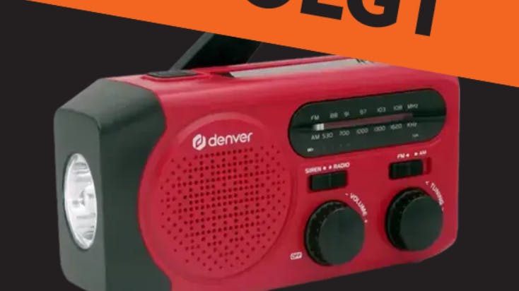 I løbet af ualmindelig kort tid steg salget af nødradioer – særligt denne model fra Denver – voldsomt i POWER. 